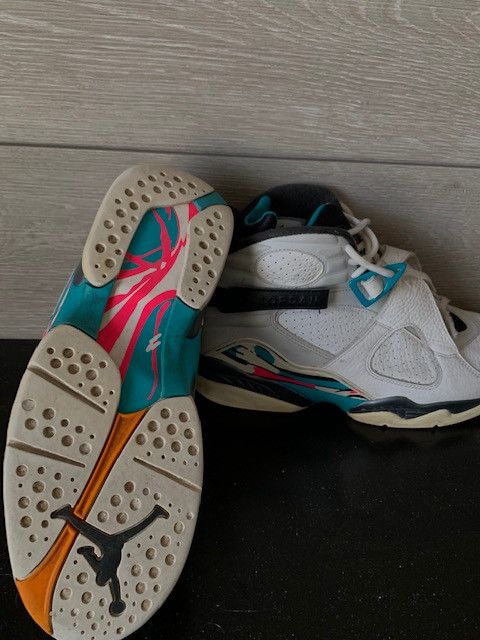 Jordan Brand Retro Jordan 8 'South Beach' Size US 8.5 / EU 41-42 - 2 Thumbnail