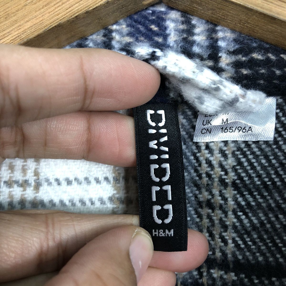 Japanese Brand 📌Vintage Flannel Jacket Wool Divided Tartan Issey Miyake Size US M / EU 48-50 / 2 - 18 Thumbnail