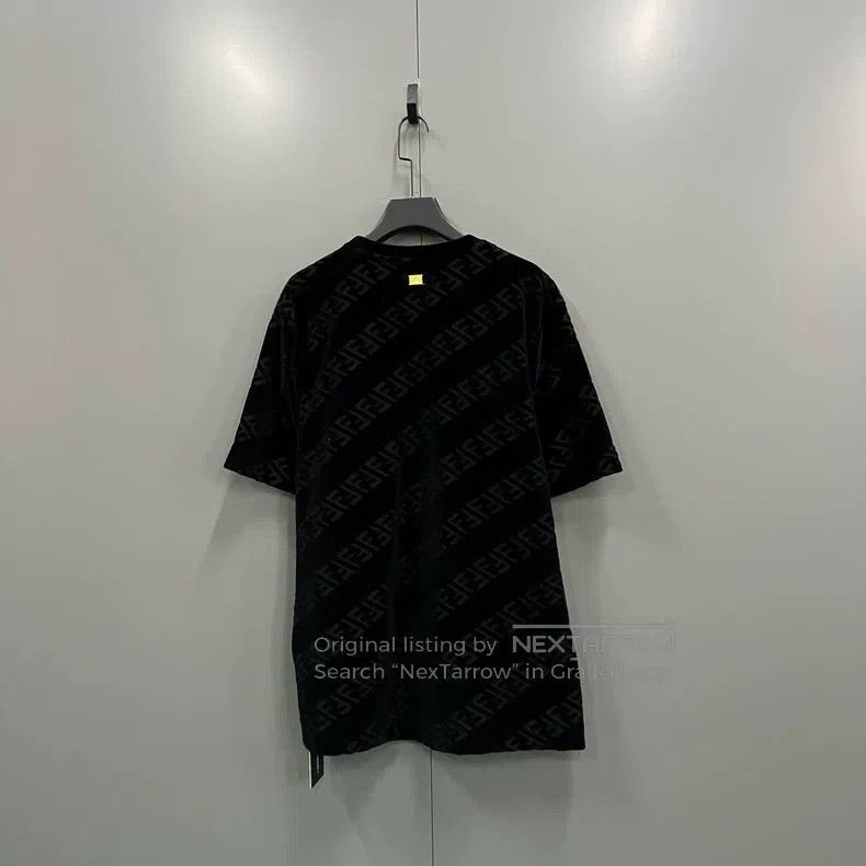 Fendi Fendi Twill double F full print short sleeve Size US XL / EU 56 / 4 - 2 Thumbnail