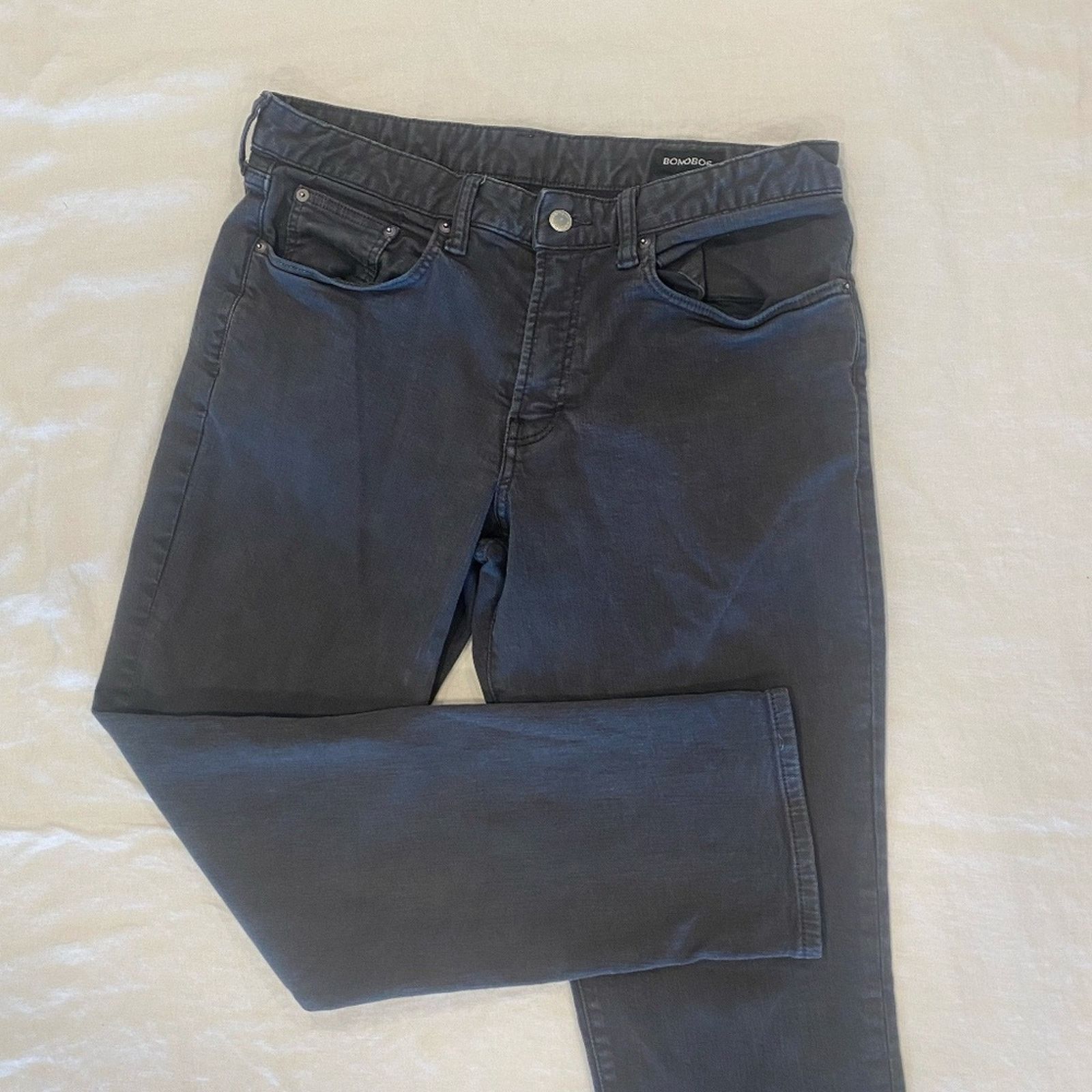 Bonobos Bonobos Men's Athletic Fit Black Jeans - 34x32 Size US 34 / EU 50 - 2 Thumbnail