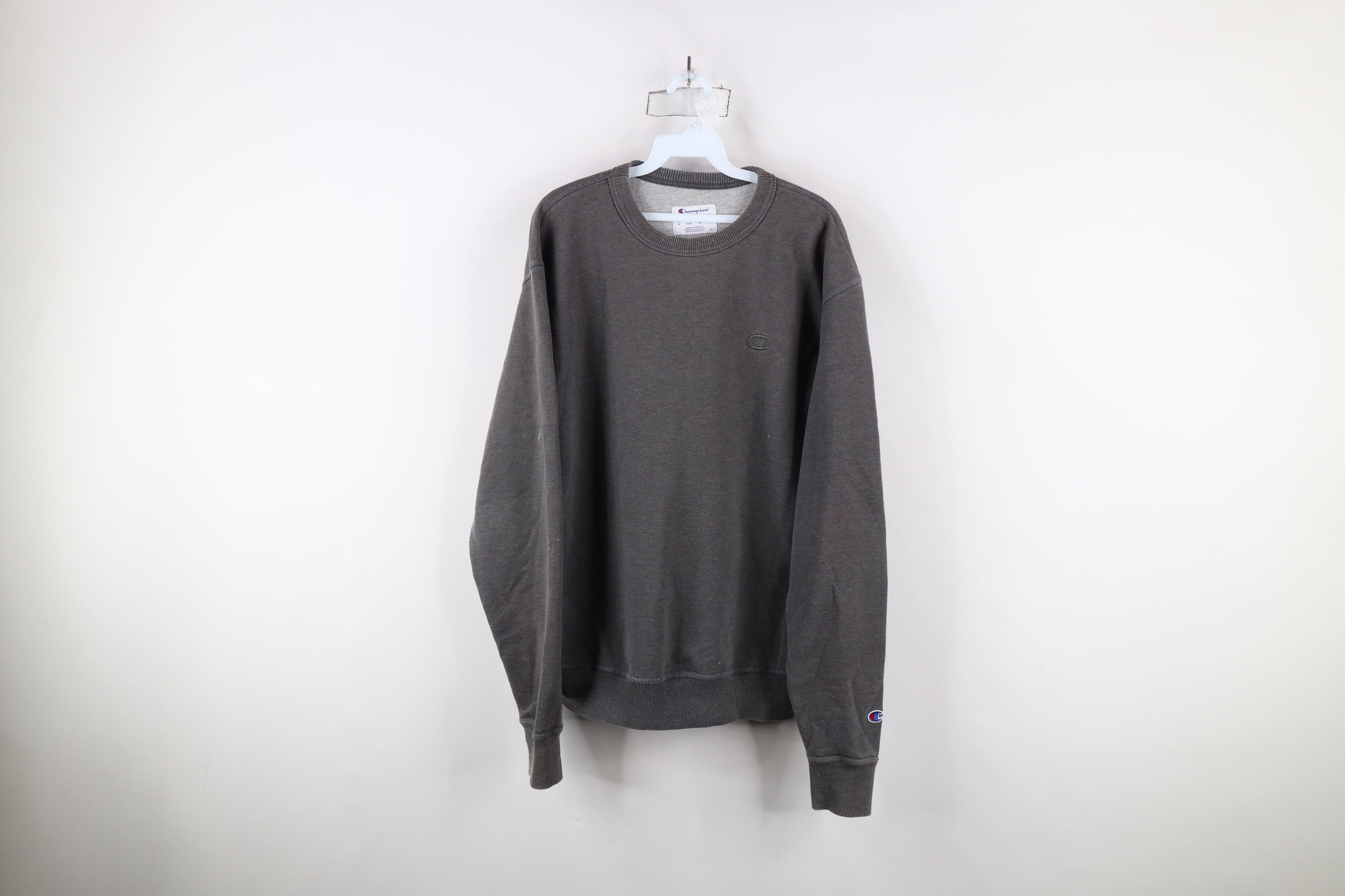 Champion × Vintage Vintage Champion Monochrome Crewneck Sweatshirt Gray Size US M / EU 48-50 / 2 - 1 Thumbnail