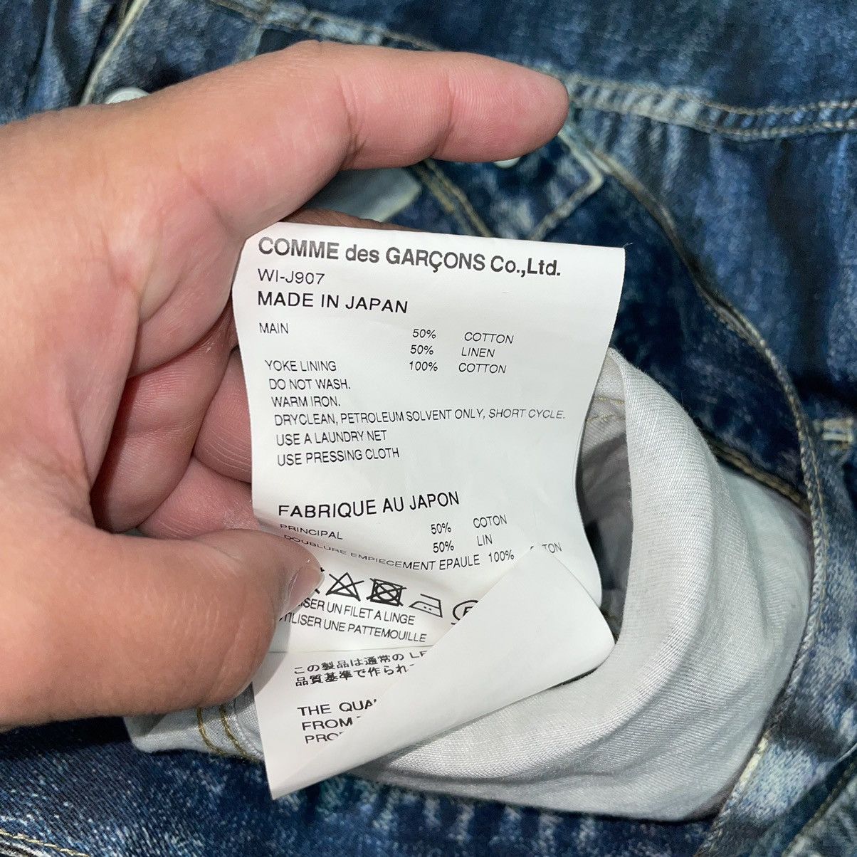 Junya Watanabe × Levi's Junya Watanabe Levi’s Type 1 Illusion Denim Jacket AD 2021 Size US XL / EU 56 / 4 - 11 Thumbnail
