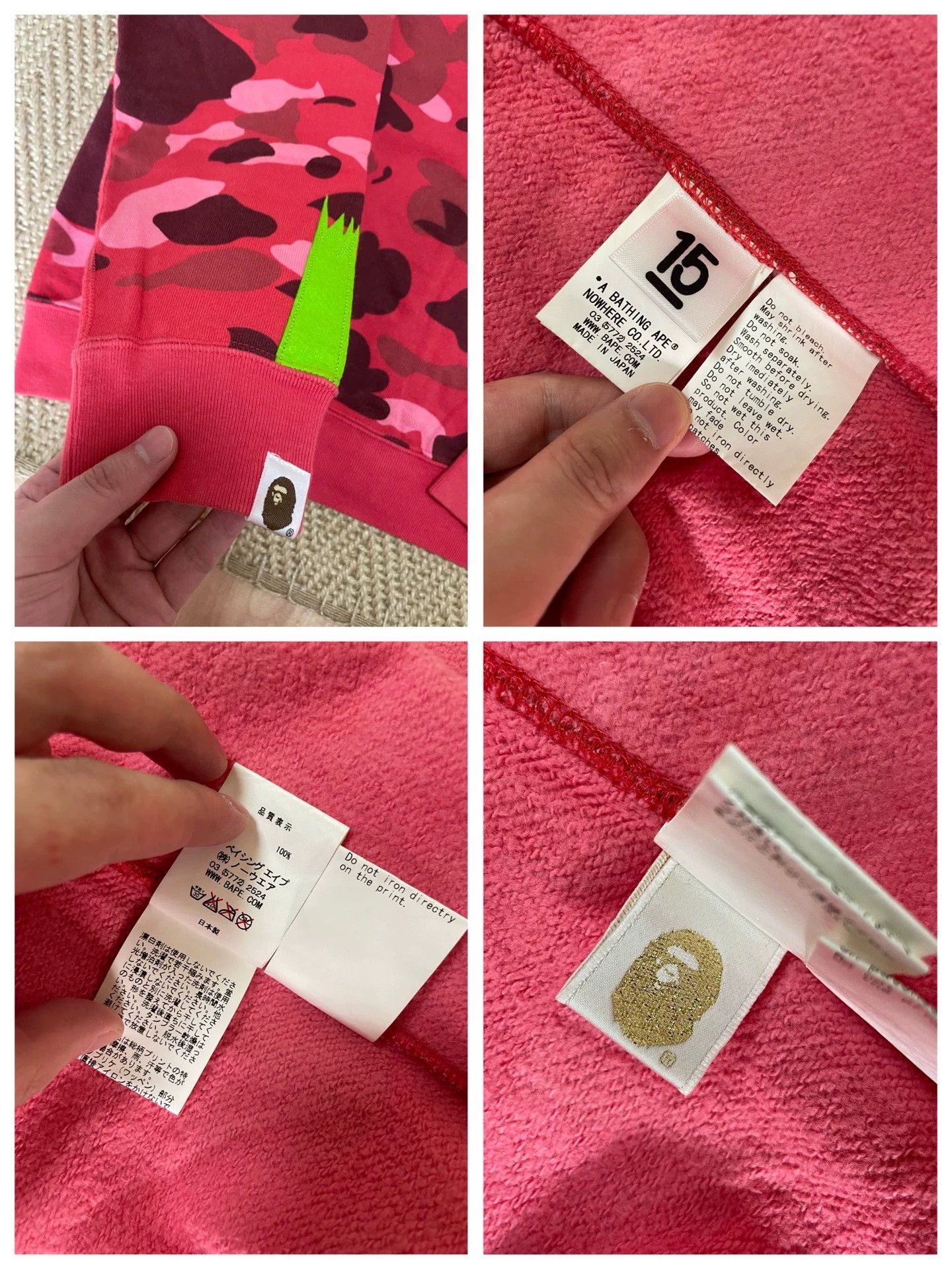 Bape BAPE 15th Red Camo Panda Hoodie S NM NIGO Era Rare Size US S / EU 44-46 / 1 - 9 Thumbnail