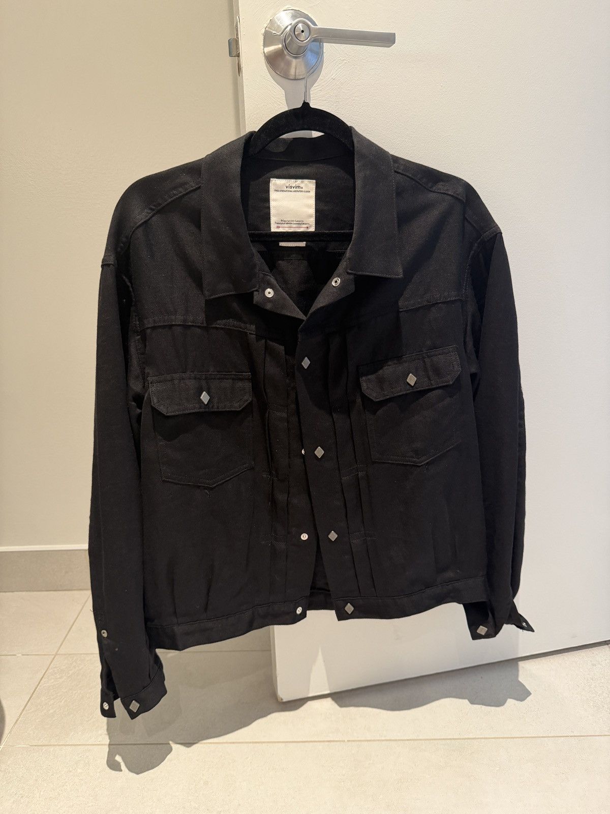Visvim Visvim western black over shirt Size US S / EU 44-46 / 1 - 1 Thumbnail