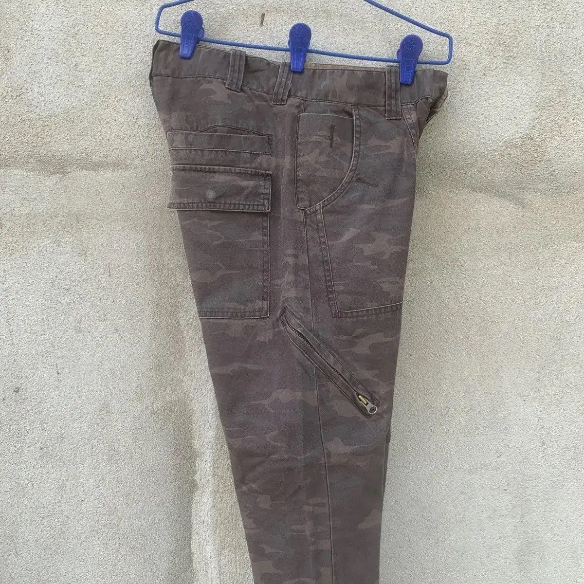 Japanese Brand × Le Grande Bleu (L.G.B.) SUPER NICE PATTERN 🔥FLARES BOOTCUT CAMO JAPANESE 29x32 PANTS Size US 29 - 16 Thumbnail