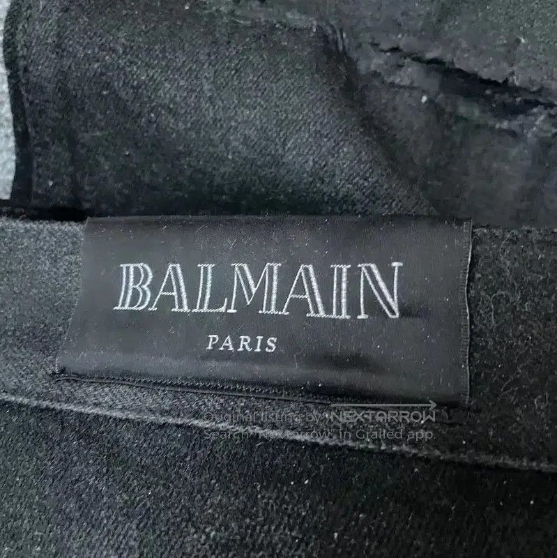 Balmain Balmain Men's Black Denim Casual Pants . Size US 42 / EU 58 - 5 Thumbnail