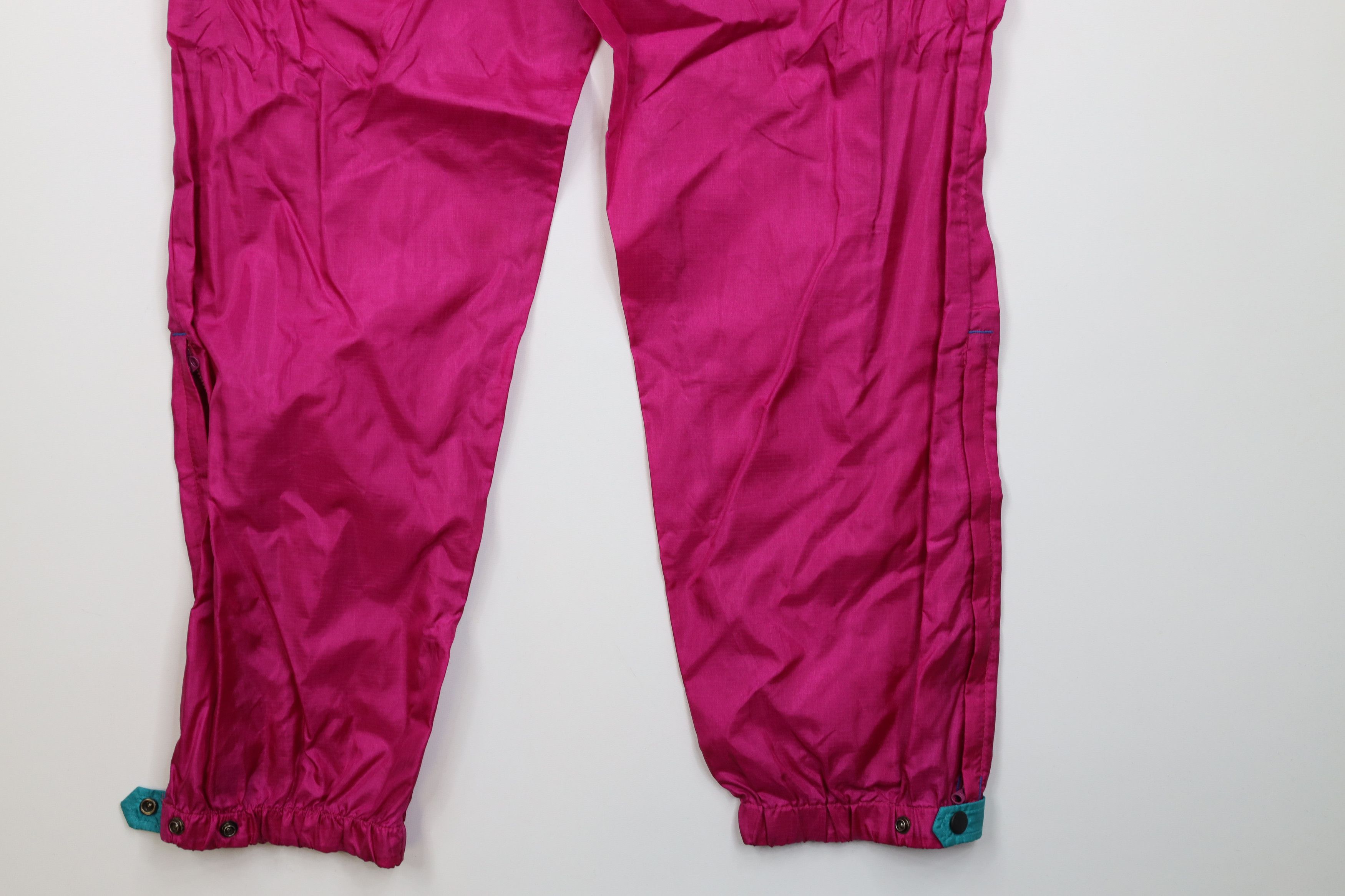 Columbia Vtg 80s 90s Columbia Ripstop Rain Windbreaker Joggers Pants Size 30" / US 8 / IT 44 - 14 Thumbnail