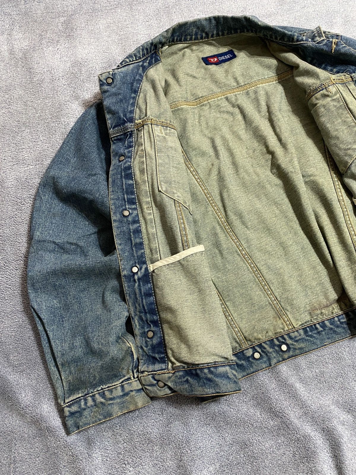 Diesel Vintage Diesel industry denim jacket japanese style Y2k Size US M / EU 48-50 / 2 - 12 Thumbnail