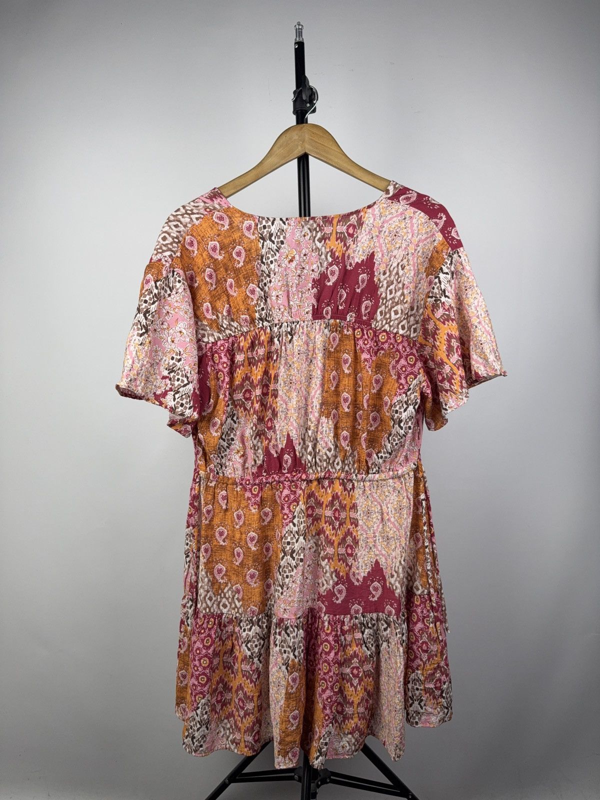 Desigual Y2K Retro Desigual Boho Patchwork Floral Dress Multicolor M Size M / US 6-8 / IT 42-44 - 7 Thumbnail