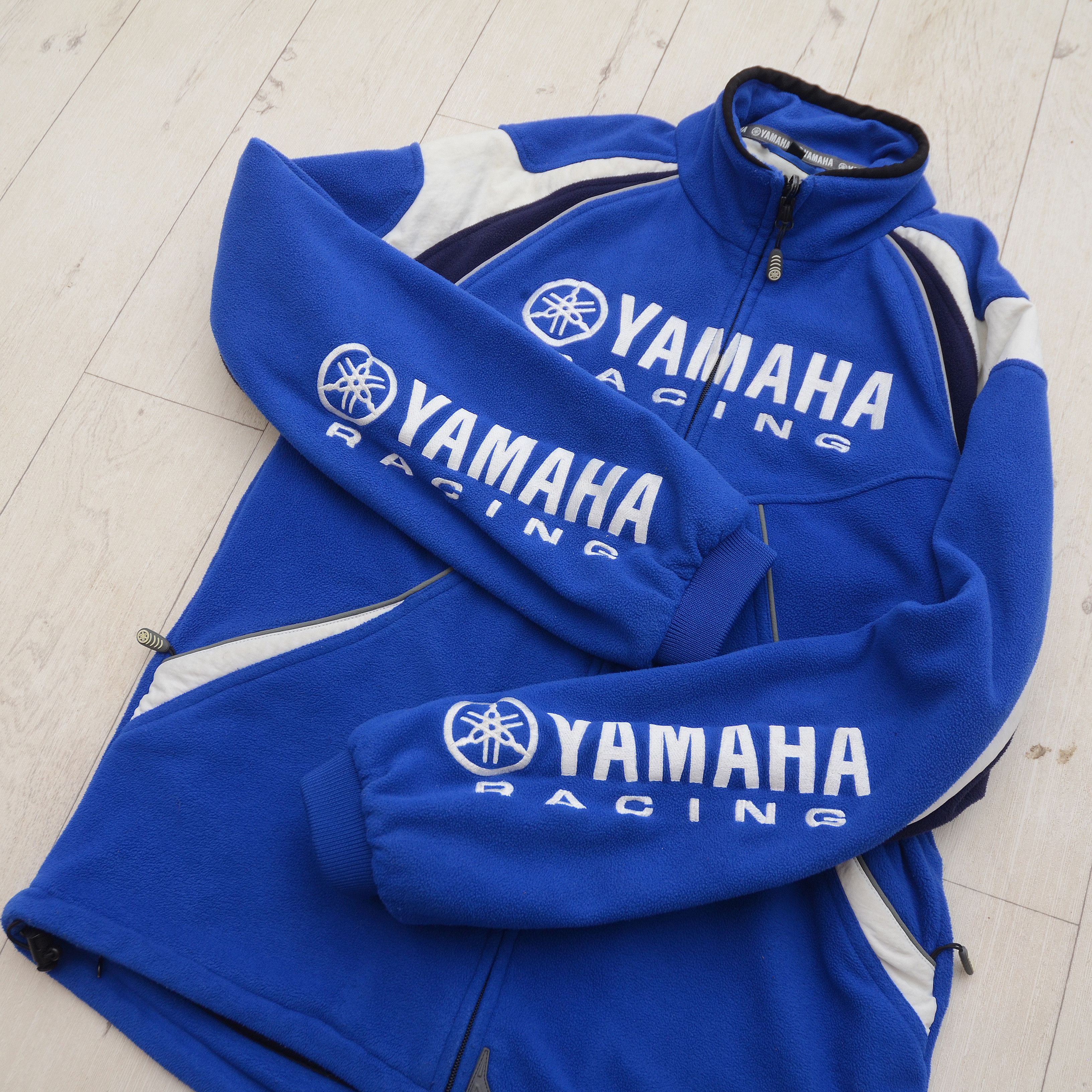 Yamaha Vintage Yamaha Racing Fleece Jacket Full Zip Y2K Big Logo Size US S / EU 44-46 / 1 - 9 Thumbnail