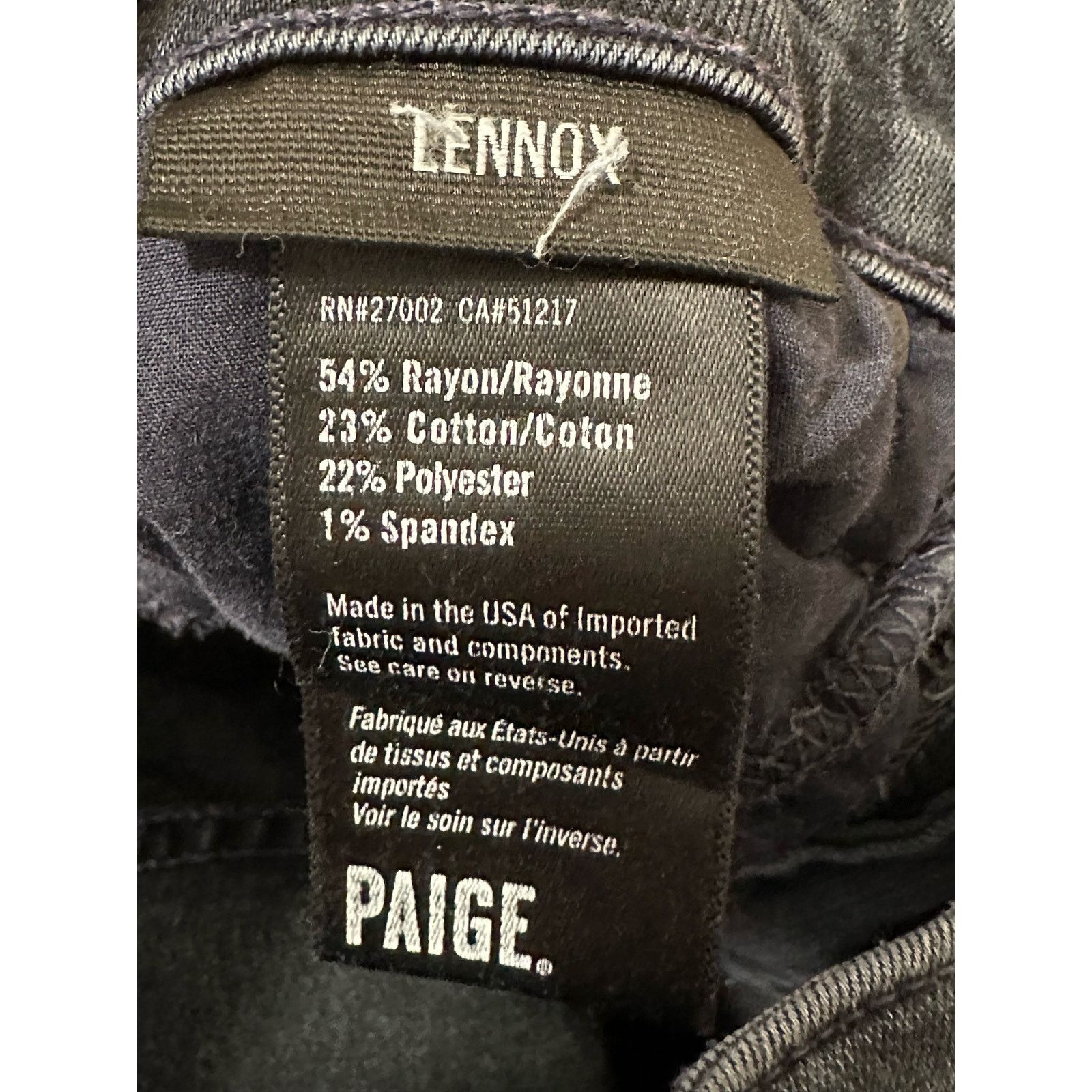 Paige Paige Lennox men blue jeans size 30 Size US 30 / EU 46 - 4 Thumbnail