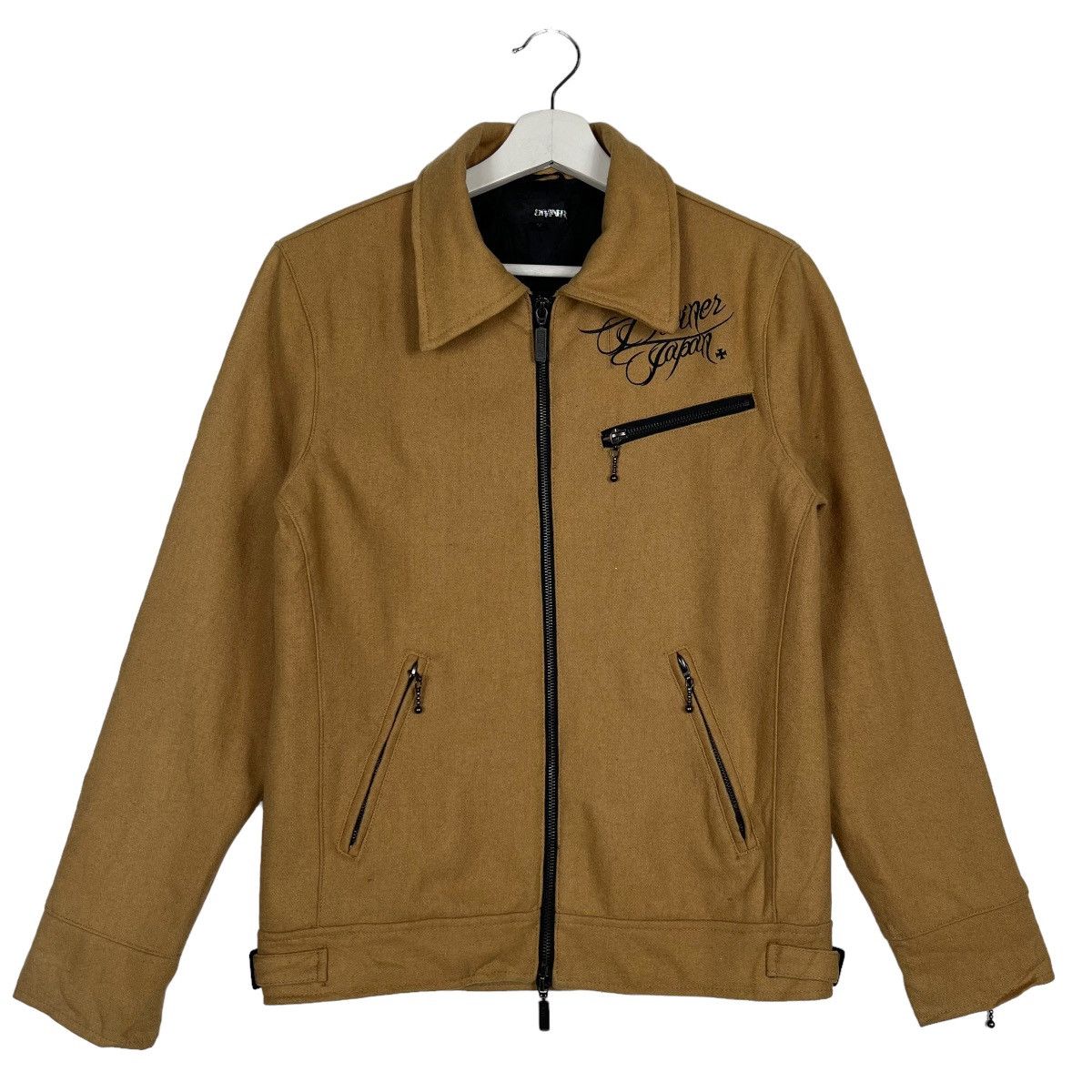 Japanese Brand 🔥 DIVINER JAPAN RECKLESS LIFE RIDER MOTO JACKET Size US S / EU 44-46 / 1 - 2 Thumbnail