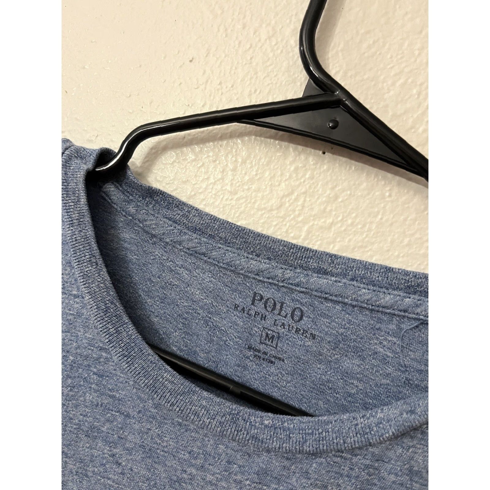 Polo Ralph Lauren Polo Ralph Lauren Tee Polo Ralph Lauren Shirt Men Blue Crew Neck Long Sleeve Cotton Medium IDK Size US M / EU 48-50 / 2 - 3 Thumbnail