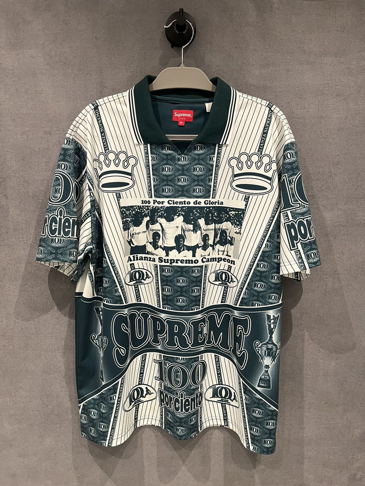 Supreme Por Ciento Soccer Jersey