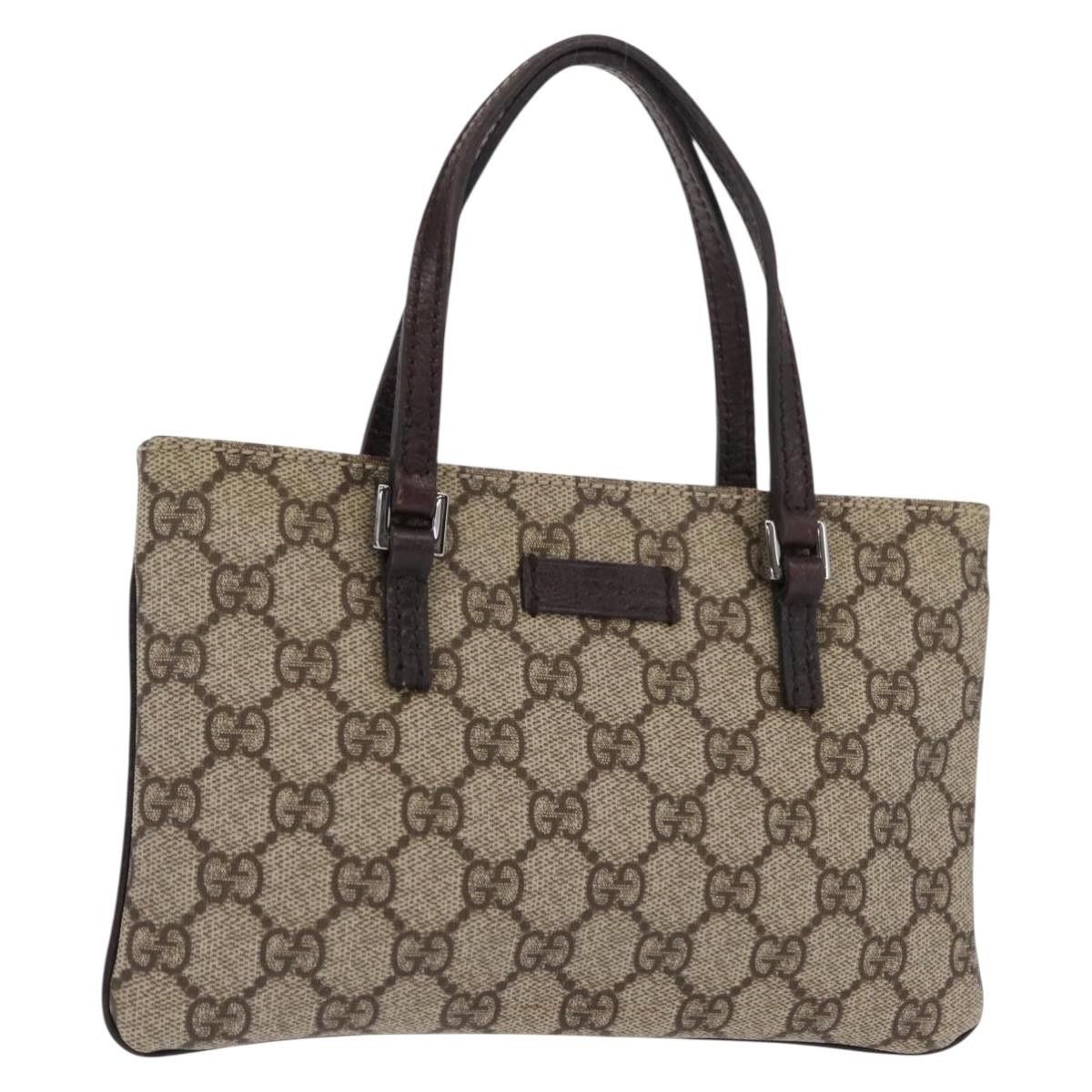 Gucci Gucci Vintage Handbag Canvas Size ONE SIZE - 1 Thumbnail