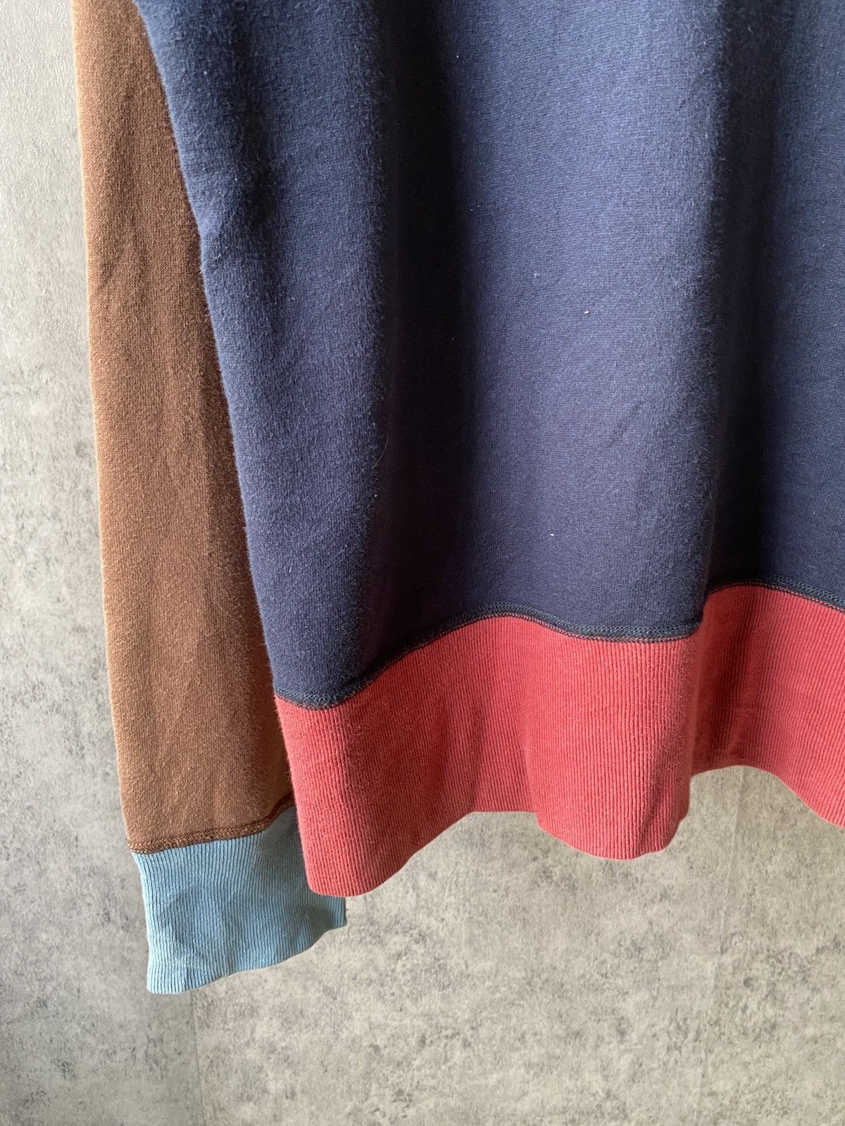 Japanese Brand × Sanca Sanca Japan Blok Colour Zipper Hoodie Size US M / EU 48-50 / 2 - 10 Thumbnail