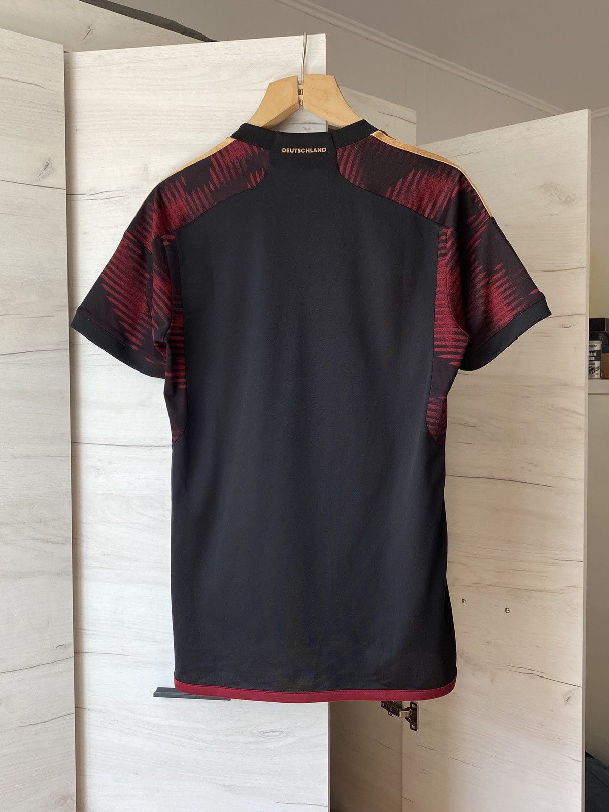 Adidas Adidas Germany Away Jersey Red Black Size M Football Size US M / EU 48-50 / 2 - 4 Thumbnail