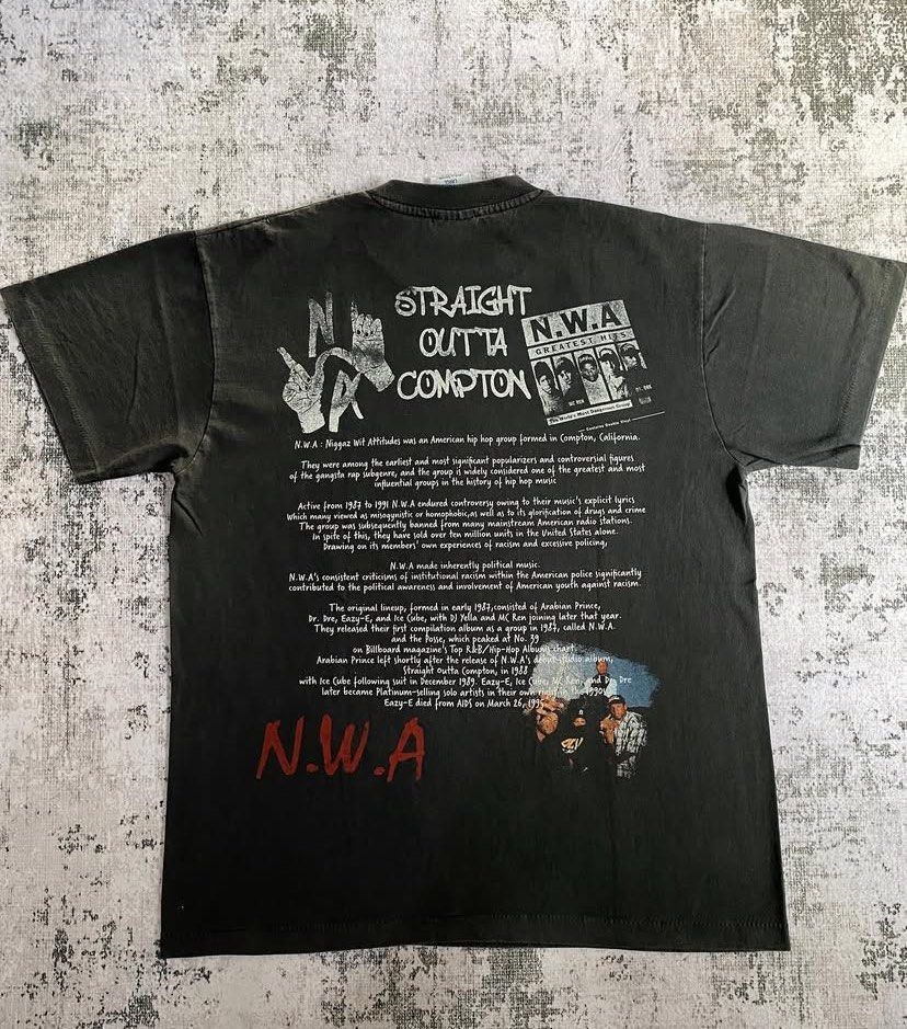 Rap Tees × Vintage NWA Vintage Rap Tees Size US L / EU 52-54 / 3 - 2 Thumbnail