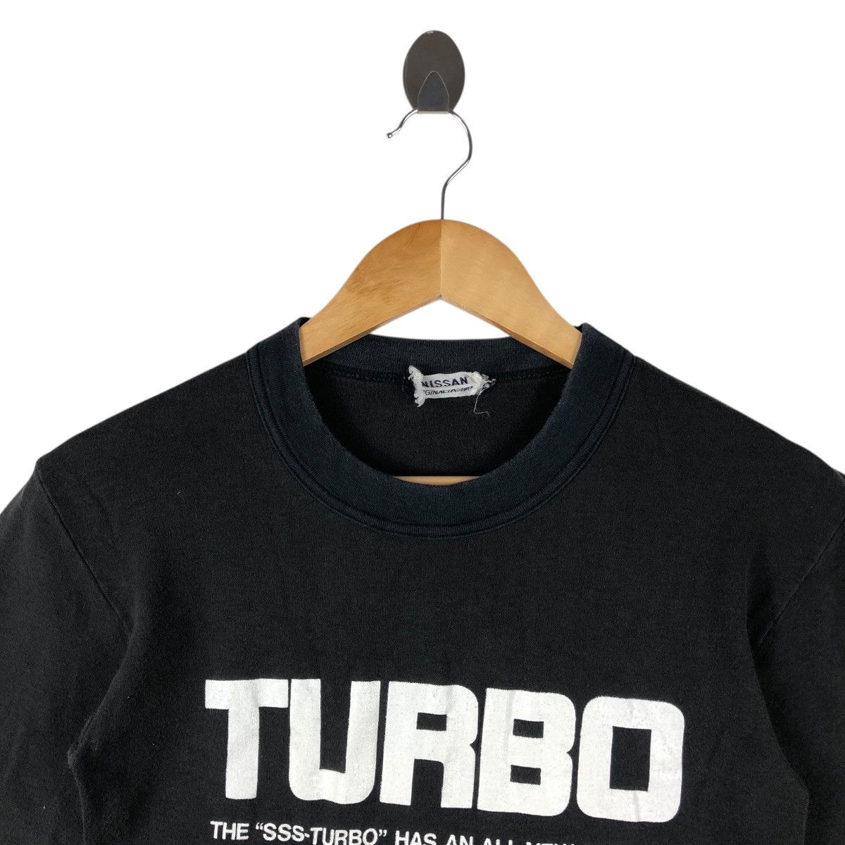 Nissan Vintage Nissan SSS-TURBO Graphic Tee Size US XS / EU 42 / 0 - 2 Thumbnail