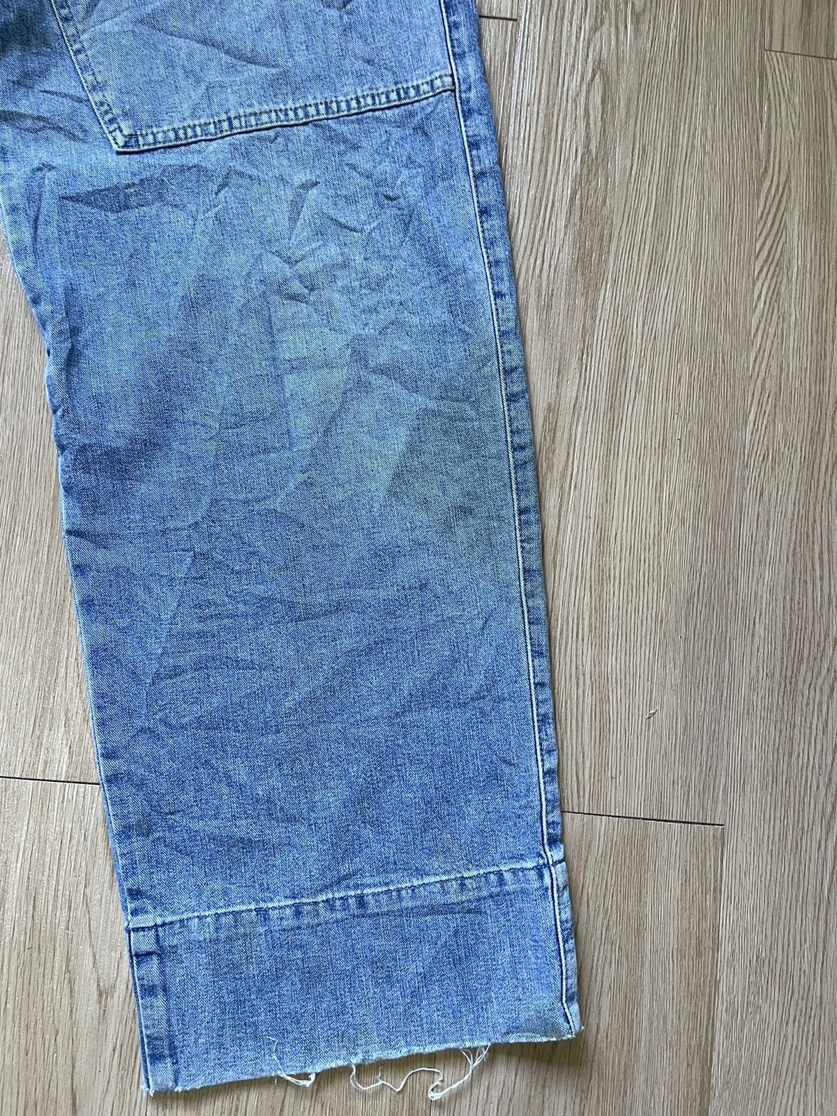 Marithe + Francois Girbaud Vintage 90s Marithe Francois Girbaud Distressed Baggy Jeans Size US 30 / EU 46 - 5 Thumbnail