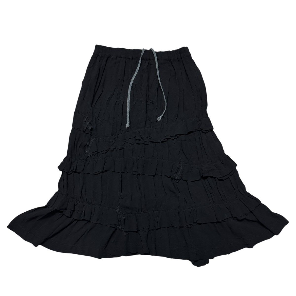 Comme des Garcons AD2011 Comme Des Garcons Deconstructed Ruffle Skirt Size 30" / US 8 / IT 44 - 10 Thumbnail