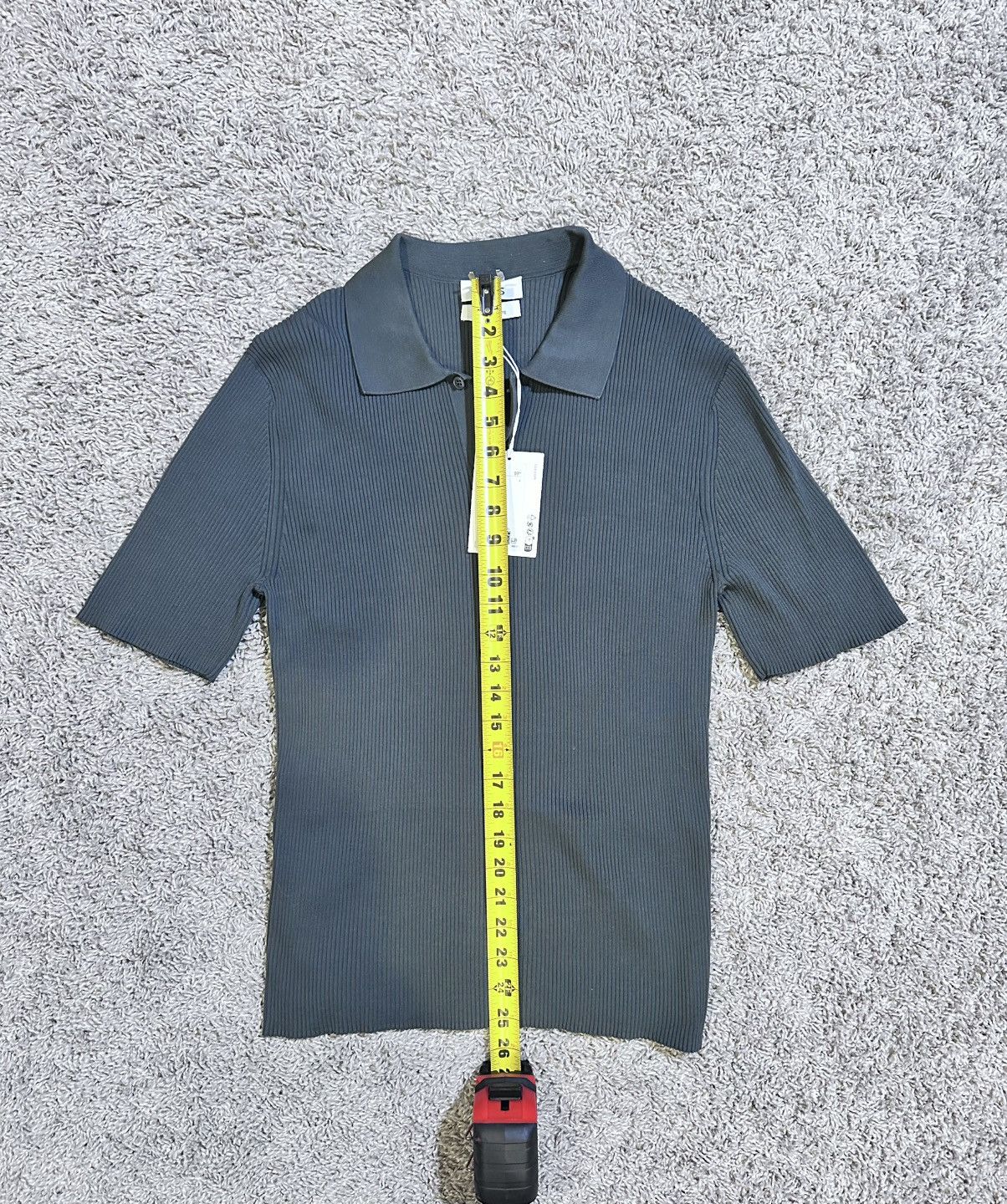 Cos COS Slim Fit Ribbed Polo Size US S / EU 44-46 / 1 - 3 Thumbnail