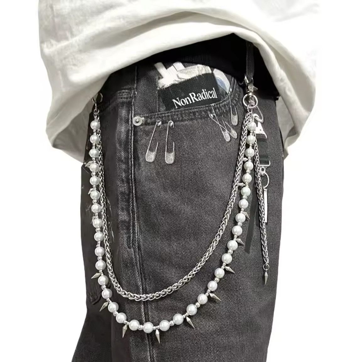 Japanese Brand double layered bead spikes tassel wallet accessories Size ONE SIZE - 1 Thumbnail