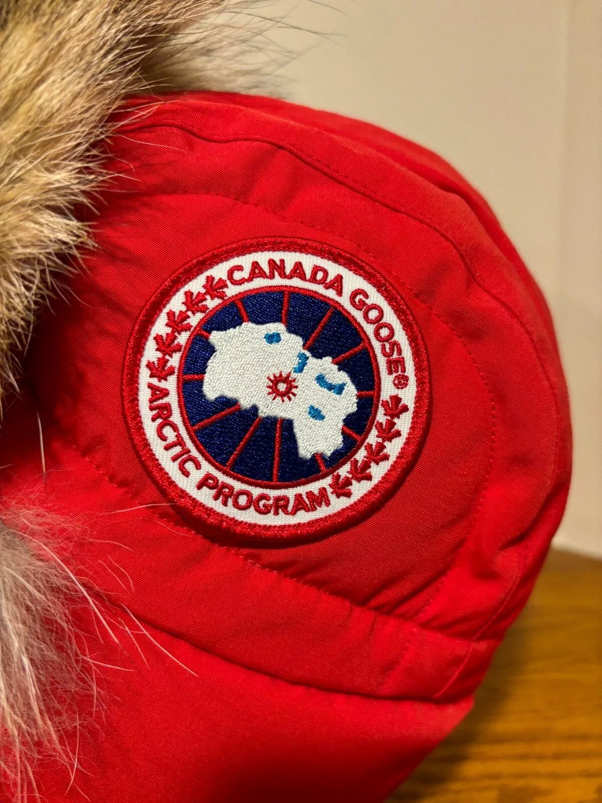 Canada Goose *OUT OF PRODUCTION* Aviator Trapper Fur Hat *SMALL-MEDIUM* Size ONE SIZE - 7 Thumbnail