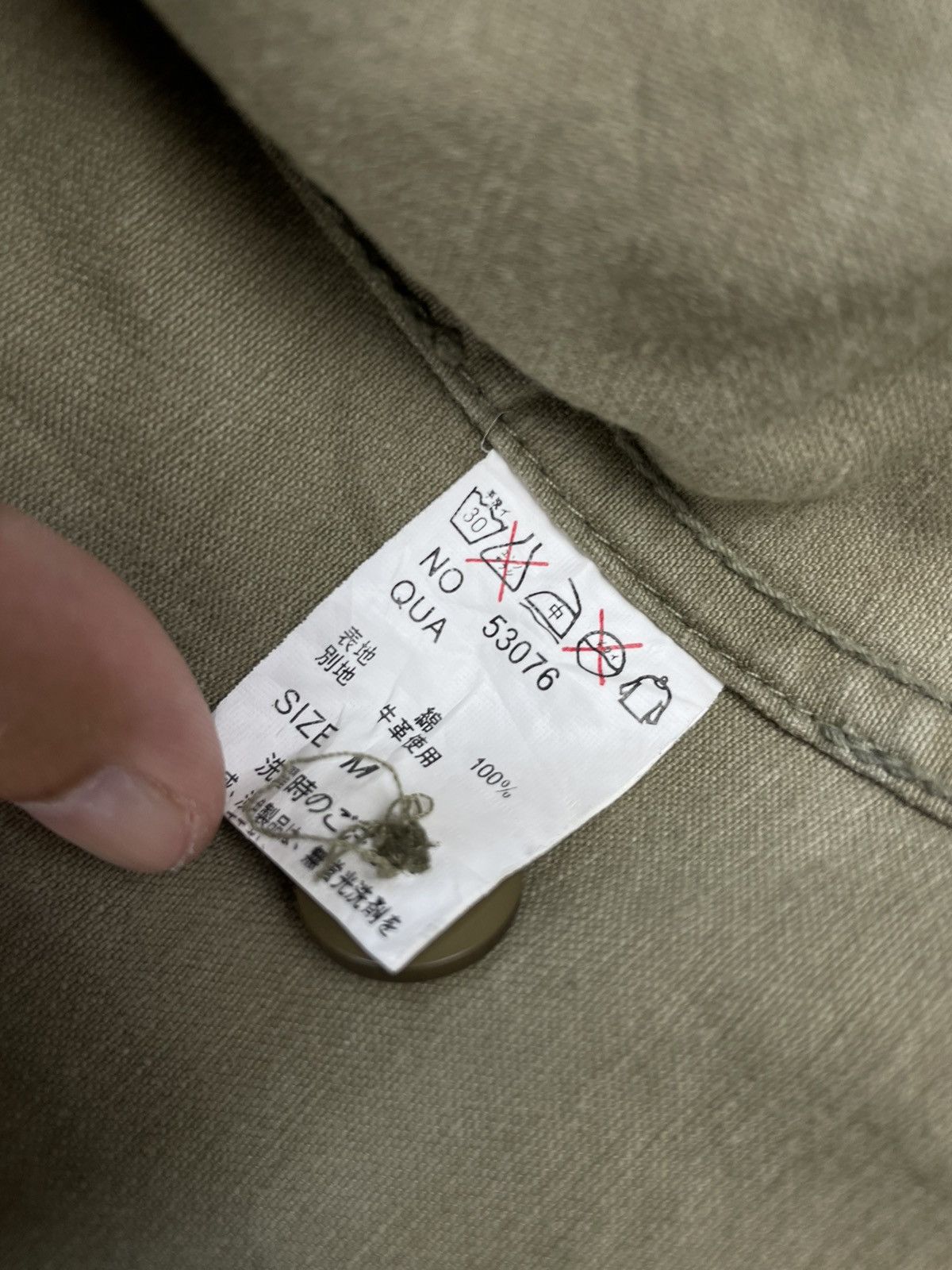 Eternal Eternal 4 pocket zip up jacket army design Size US M / EU 48-50 / 2 - 6 Thumbnail