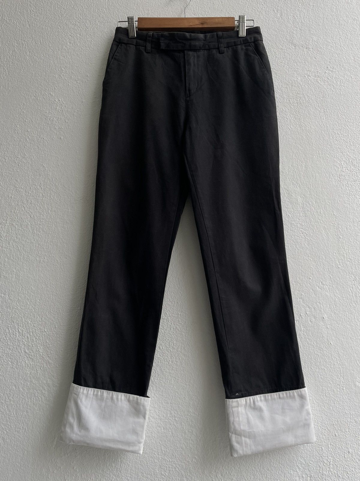 Jean Paul Gaultier Vintage Jean Paul Gaultier Faded Cuff Pants Size US 30 / EU 46 - 1 Thumbnail