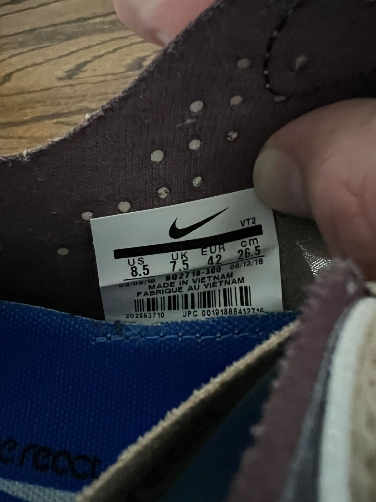 Nike × Undercover Nike x Undercover React Element 87 “Green Mist” Size US 8.5 / EU 41-42 - 9 Thumbnail