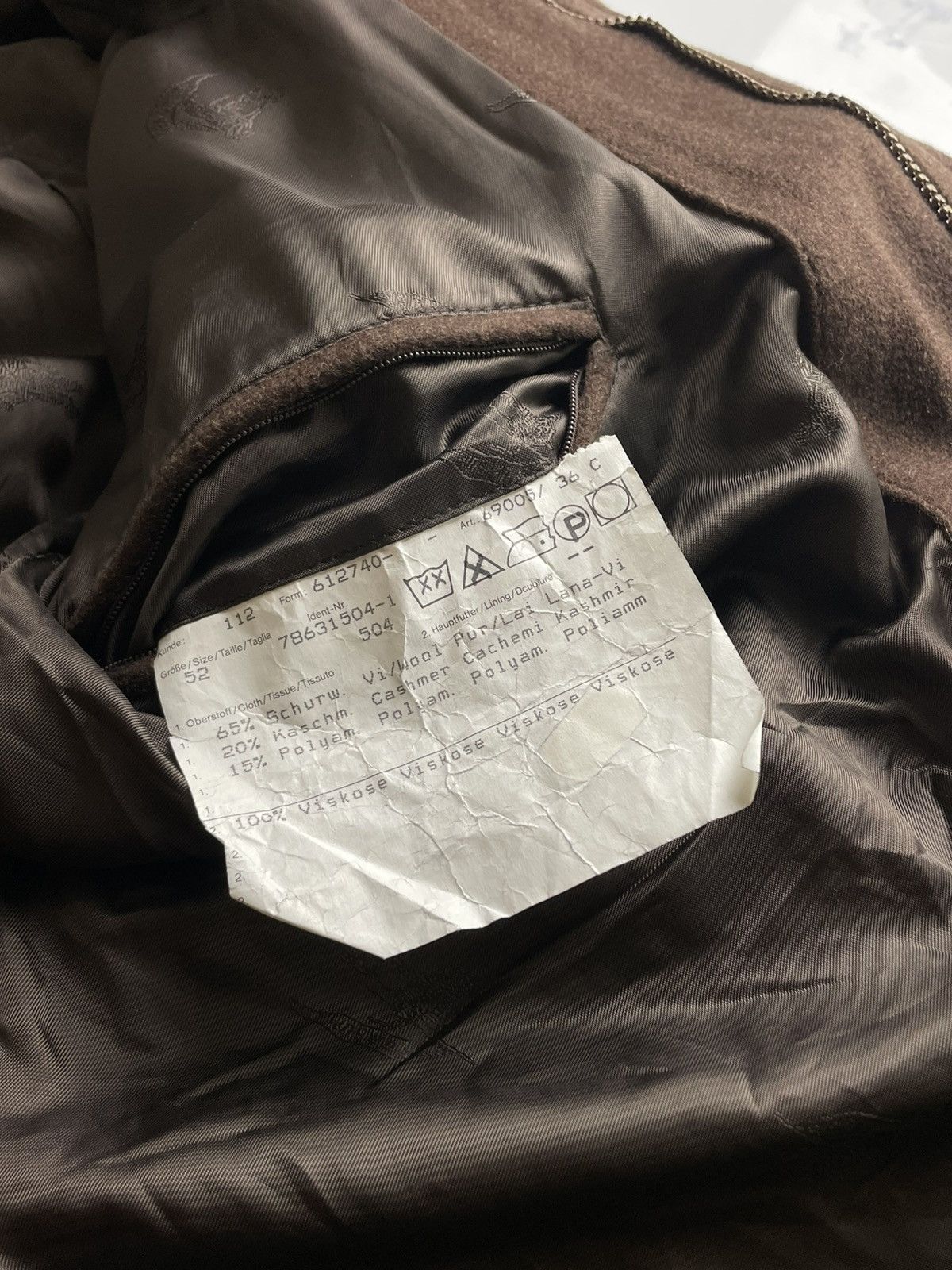 Burberry Vintage BURBERRY’S Brown Wool Coat Size US L / EU 52-54 / 3 - 13 Thumbnail