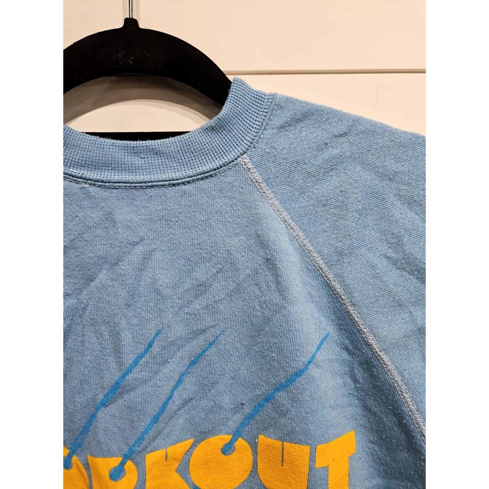 Vintage VINTAGE Sportswear Short Sleeve Crewneck Sweatshirt Mens M Blue USA Raglan Pullover 50/50 22" 18" Measurements USA Made RARE!!! Size US M / EU 48-50 / 2 - 4 Thumbnail
