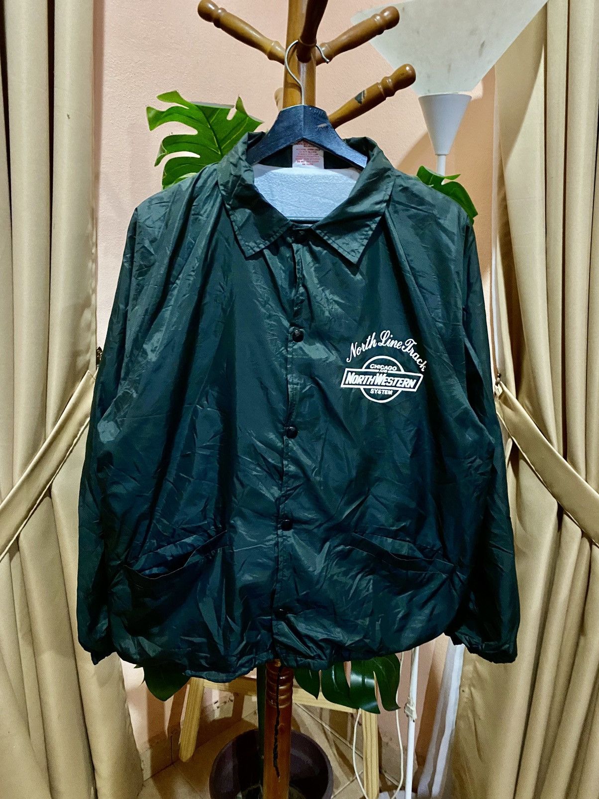 Cardinal of Canada Vintage Cardinal Chicago North Western Coach Jacket Green Size US L / EU 52-54 / 3 - 3 Thumbnail
