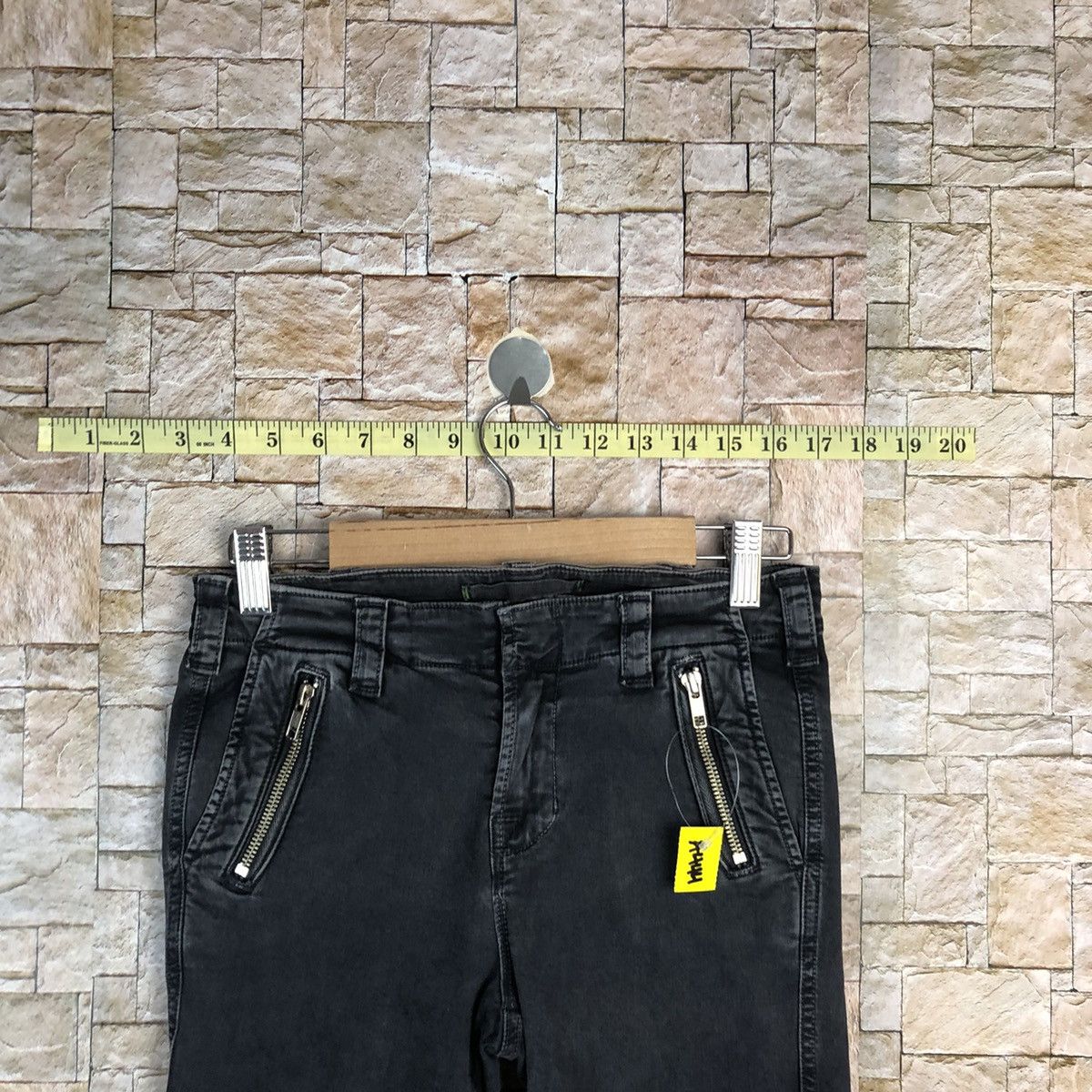Japanese Brand Japanese Brand Black Cargo Multipocket Pants #A444 Size 26" / US 2 / IT 38 - 4 Thumbnail