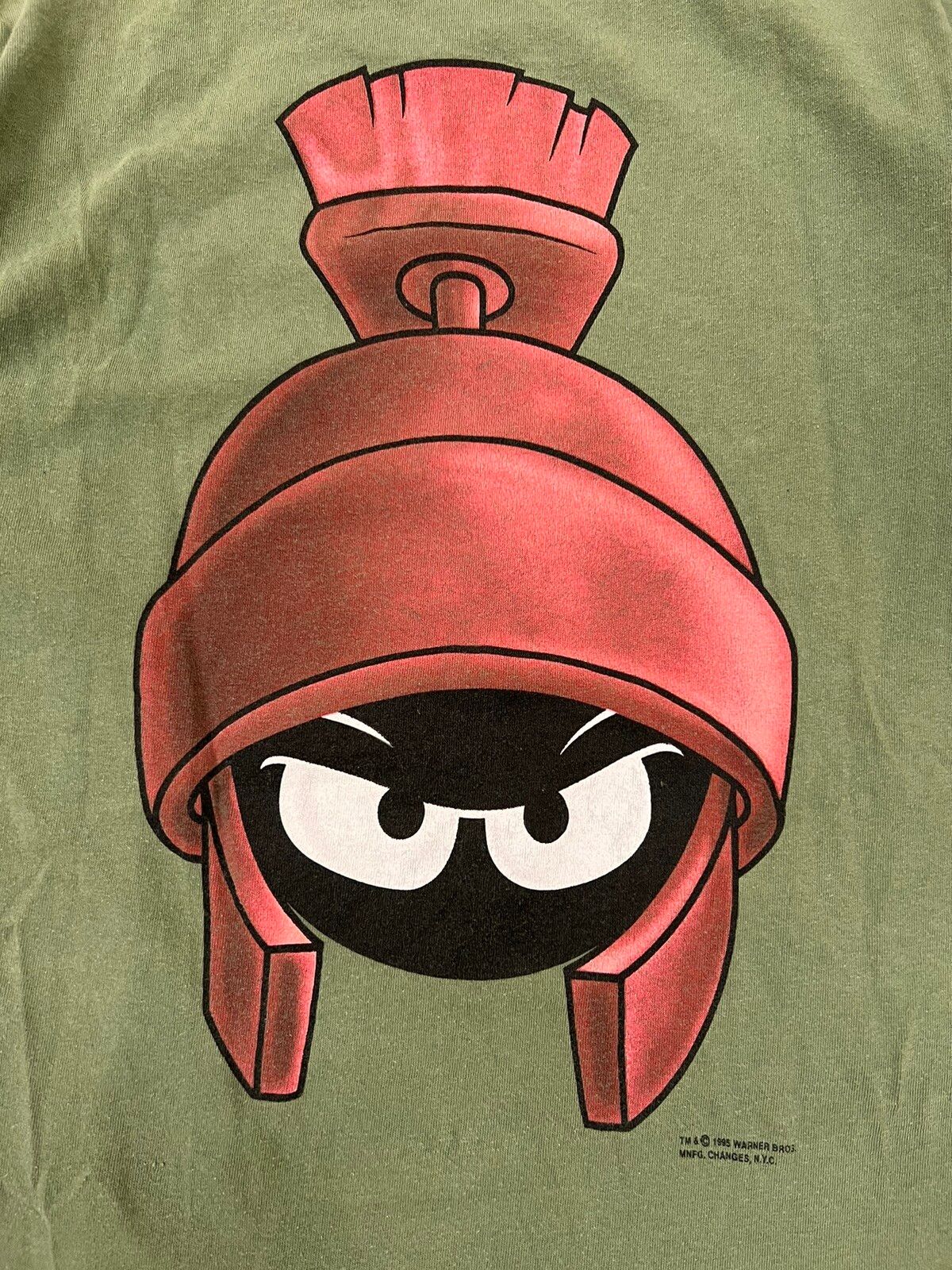 Vintage Marvin The Martian Changes Tee Green Size US L / EU 52-54 / 3 - 1 Preview
