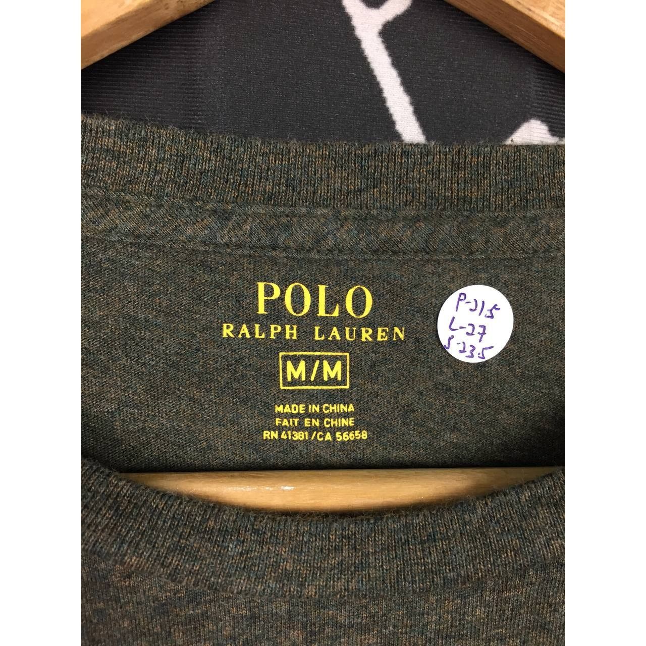 Polo Ralph Lauren × Vintage Vtg Polo Ralph Lauren Small Logo Longsleeve Tee Size US M / EU 48-50 / 2 - 7 Thumbnail