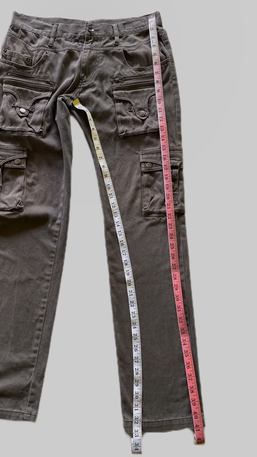 If Six Was Nine × Japanese Brand Slimfit Multipocket Cargo Pants Size US 32 / EU 48 - 5 Thumbnail