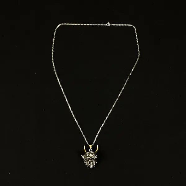 VIBE Demon Pendant Necklace Punk Chain Size ONE SIZE - 4 Thumbnail