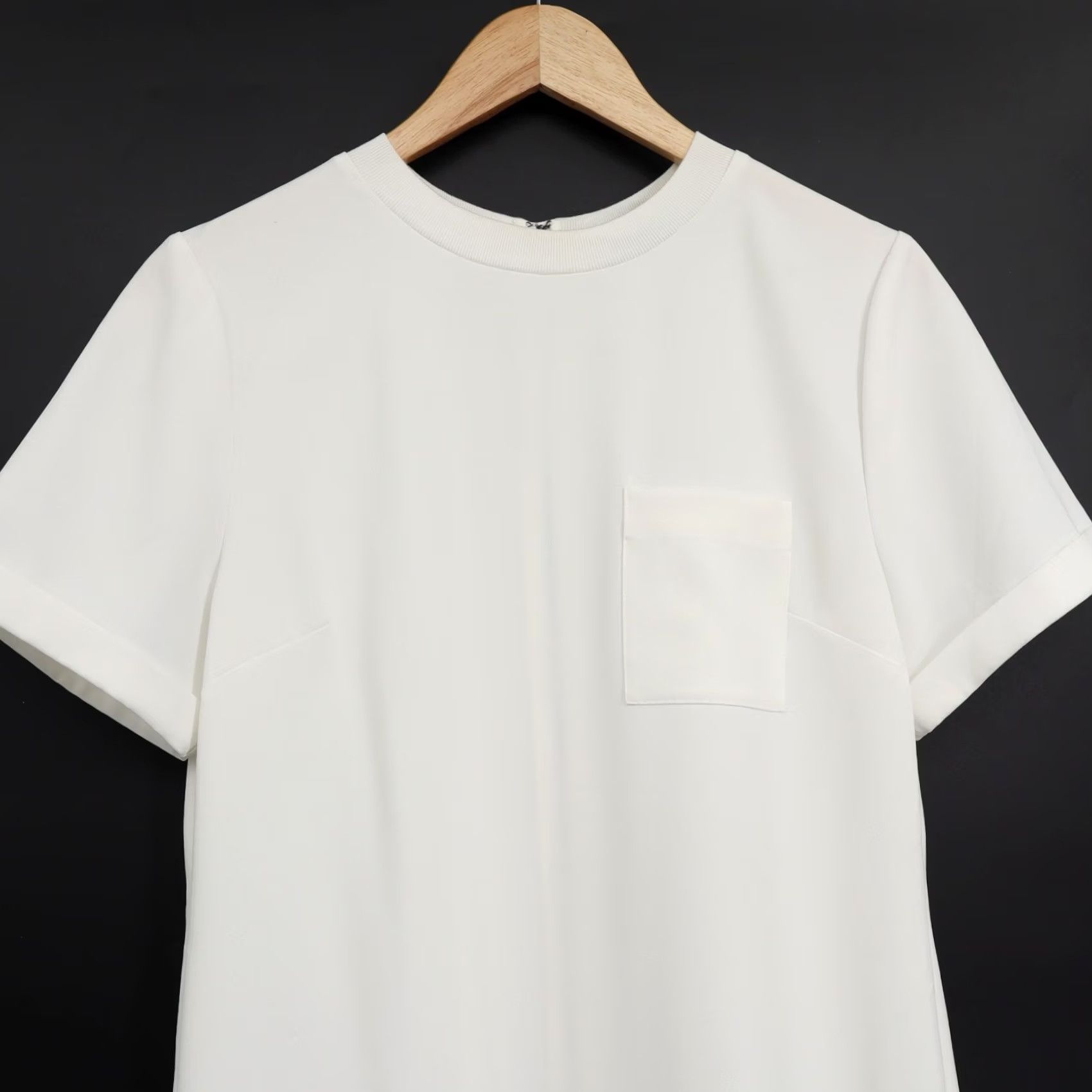 Alice + Olivia Alice & Olivia Women's Catalina Tee Shirt Dress White Sz M Size M / US 6-8 / IT 42-44 - 4 Thumbnail
