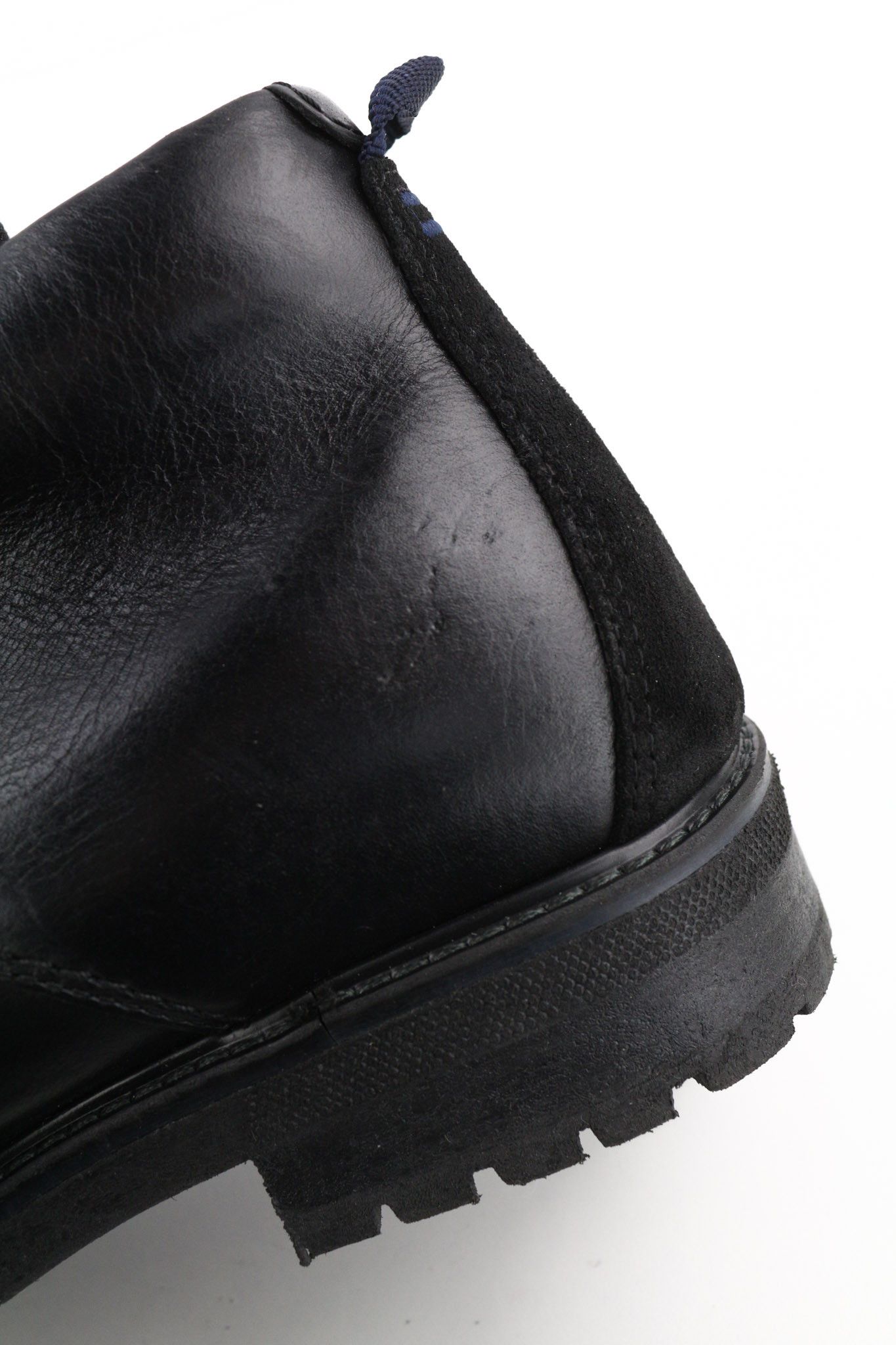 Timberland A2KCW UK8.5 Leather Black Pull Tab Lace Up Boots 79908 Size US 9 / EU 42 - 12 Thumbnail