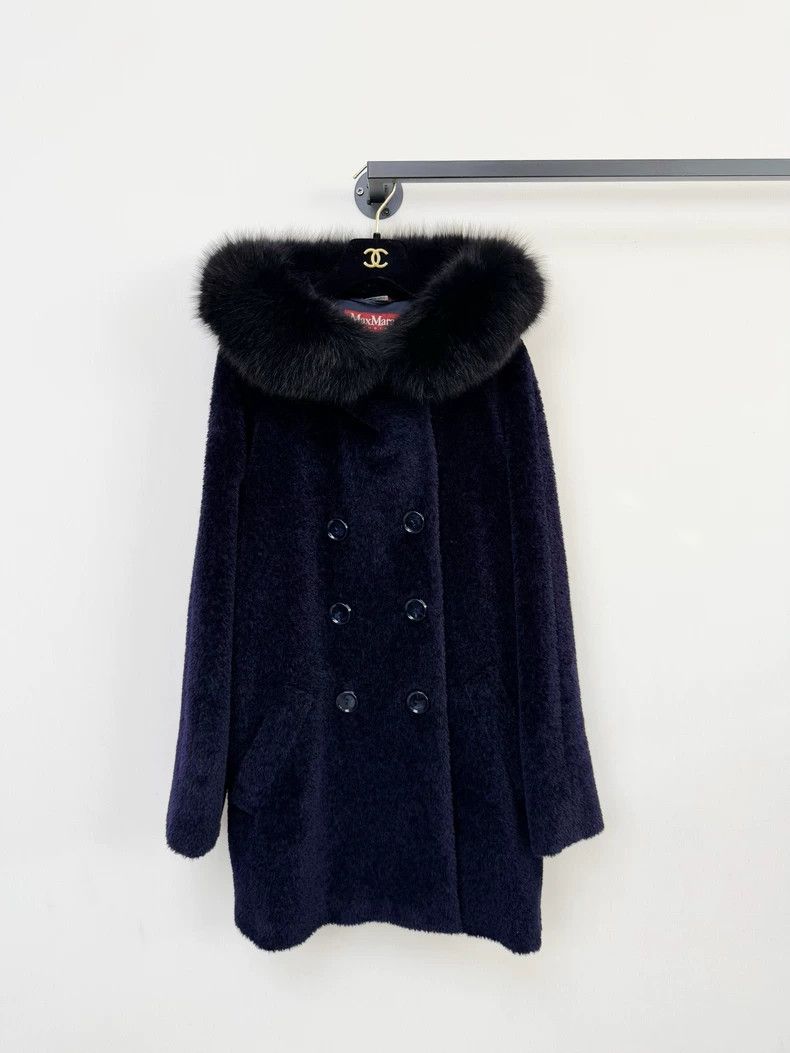 Max Mara Max Mara Alpaca wool coat Size M / US 6-8 / IT 42-44 - 1 Thumbnail
