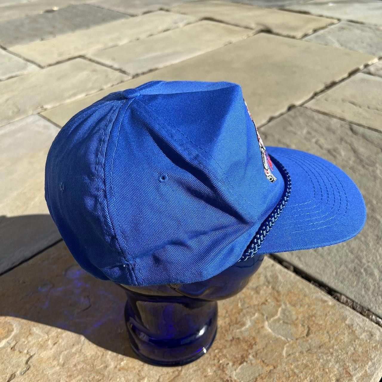 Vintage Neo-Vintage 90s Blue Alaska Whale Rope Snap Back Dad Hat Size ONE SIZE - 6 Thumbnail