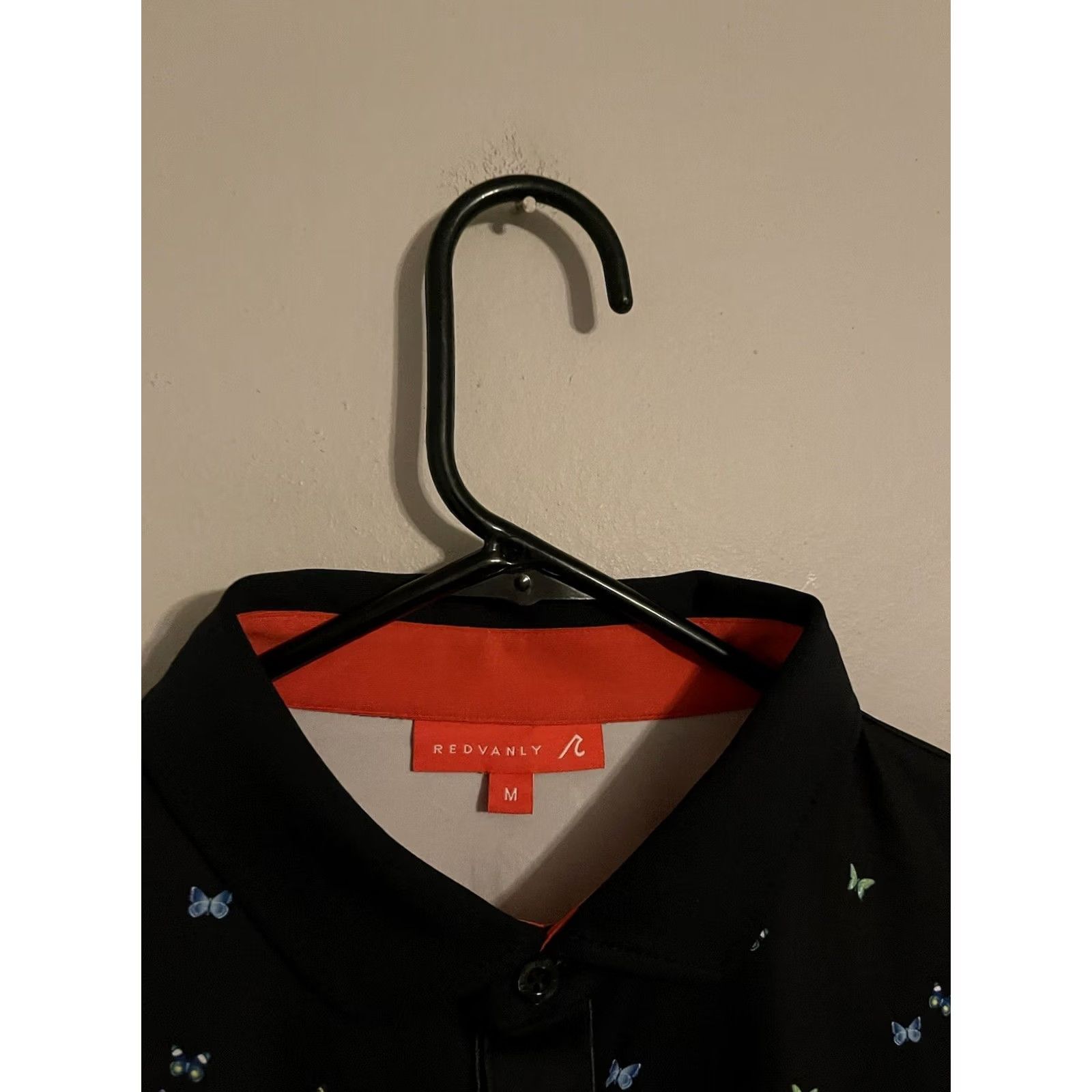 Vintage Redvanly Fullerton Butterfly Tuxedo Black Golf Polo Shirt Men's Medium Size US M / EU 48-50 / 2 - 4 Thumbnail