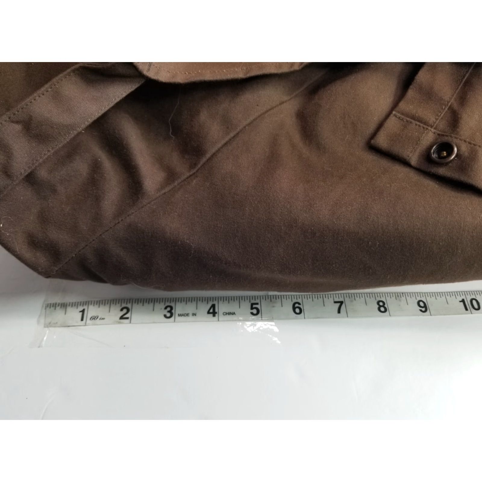Vintage VINTAGE AUSTRALIAN BUSHWARE Stockman Wax Brown Mens L Coat Long Waxed Canvas Winter Size L / US 10 / IT 46 - 3 Thumbnail