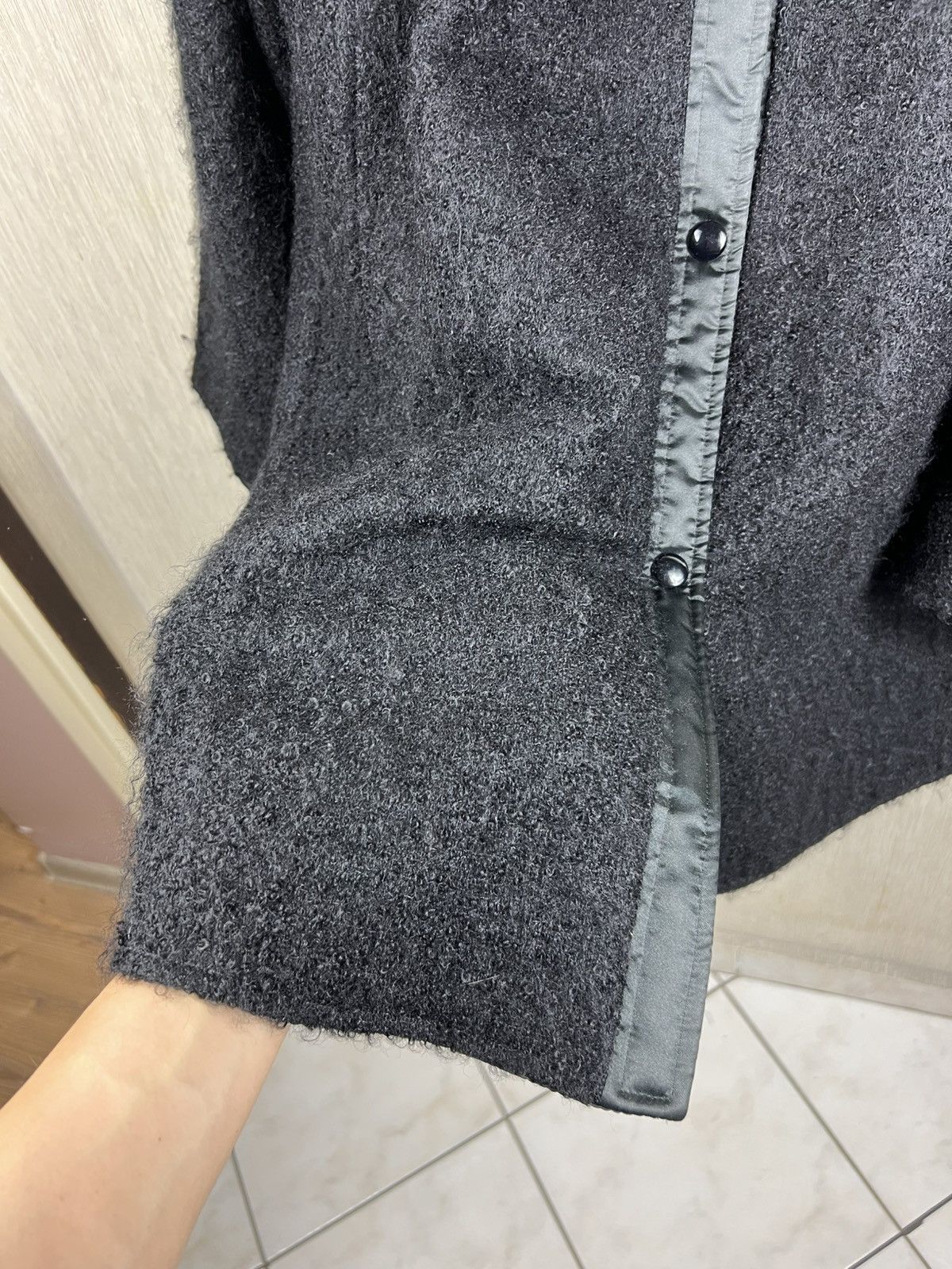 Claude Montana Archive 90s State of Claude Montana mohair fuzzy long coat Size M / US 6-8 / IT 42-44 - 15 Thumbnail