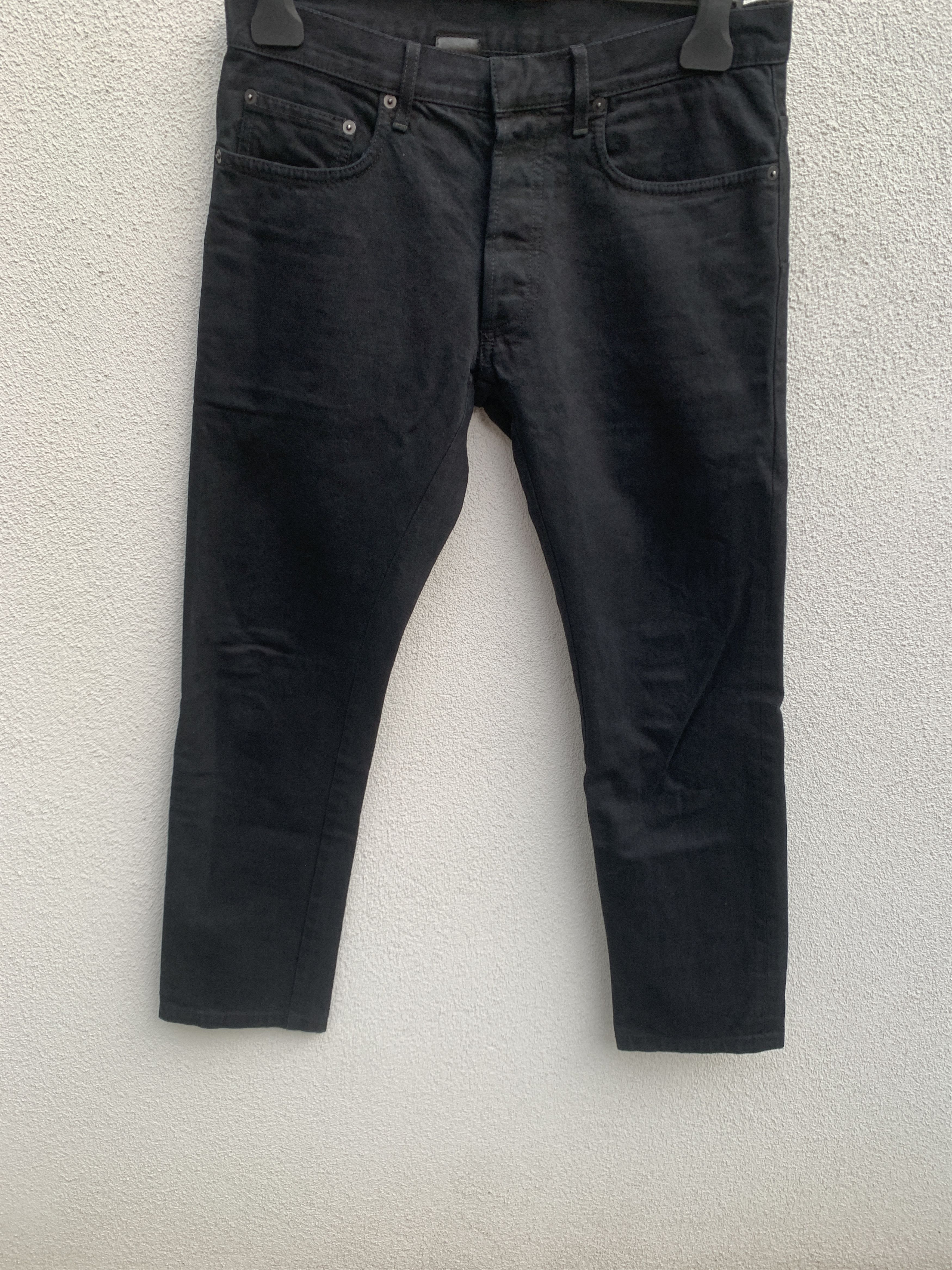 Dior × Hedi Slimane Dior Black Jeans Size US 32 / EU 48 - 1 Thumbnail