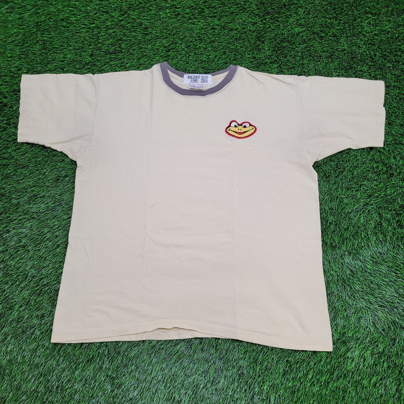 Vintage Vintage 90s Frog Boxy Baggy Shirt Womens XL 23x26 USA Made Size XL / US 12-14 / IT 48-50 - 1 Thumbnail
