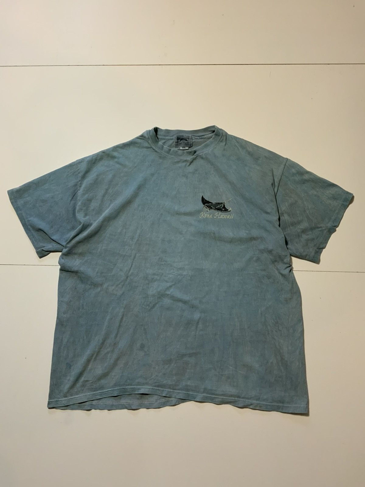 Vintage Vintage 1995 90s Jacks Diving Locker Kona Hawaii T-Shirt Size US XXL / EU 58 / 5 - 2 Thumbnail