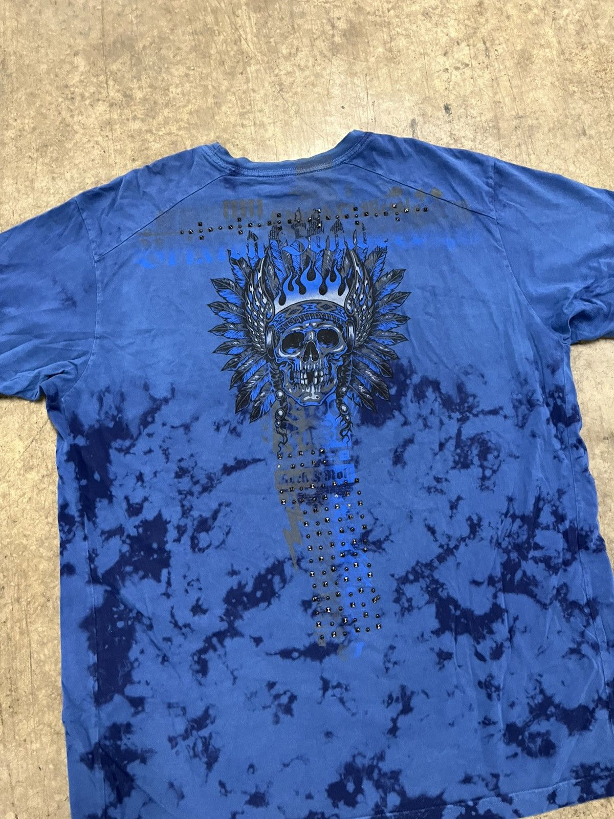 Affliction × Vintage Affliction grunge tee shirt hype rare skater opium Size US XXL / EU 58 / 5 - 9 Thumbnail